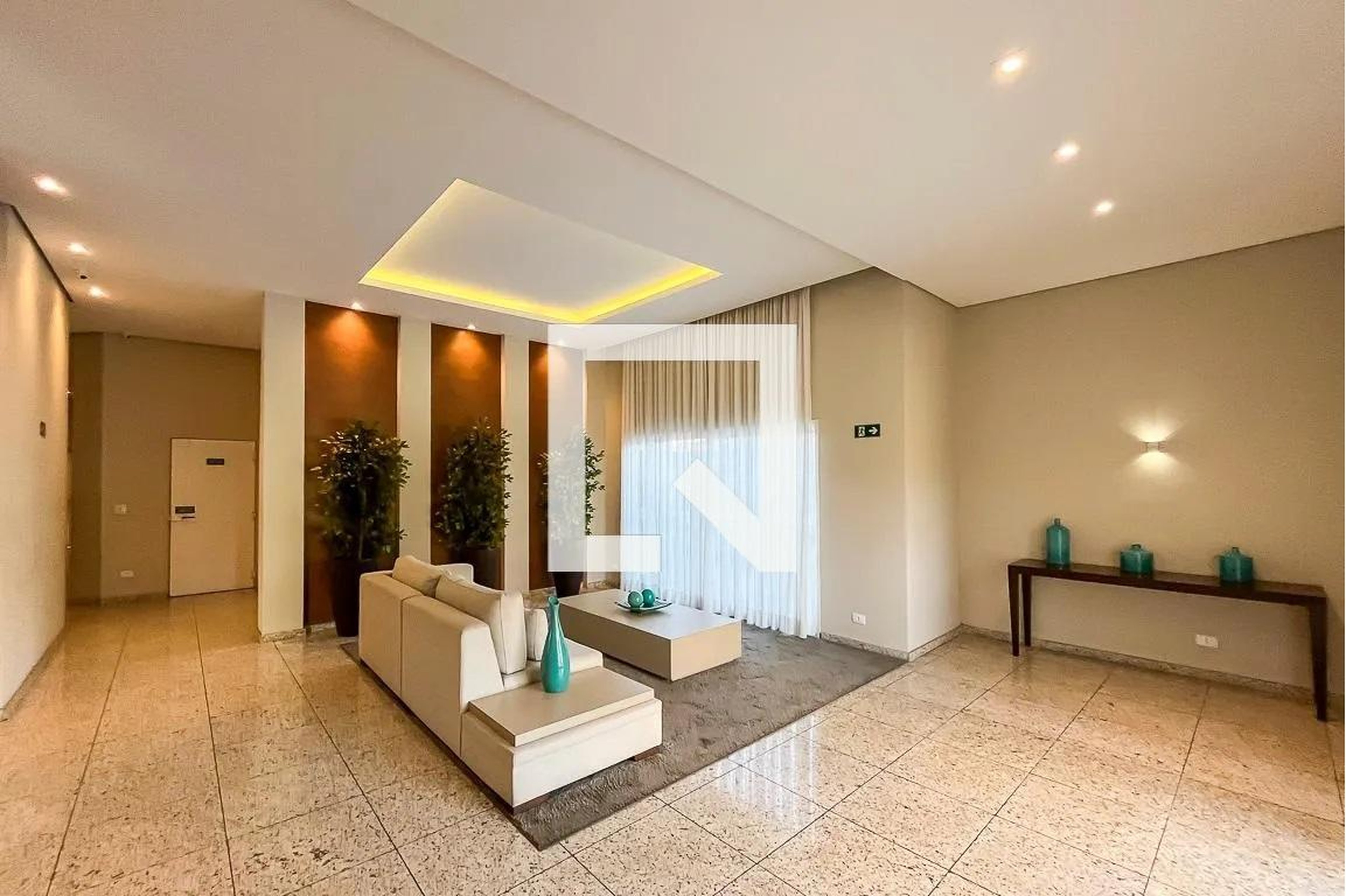 Hall de entrada - Residencial Monte Alegre