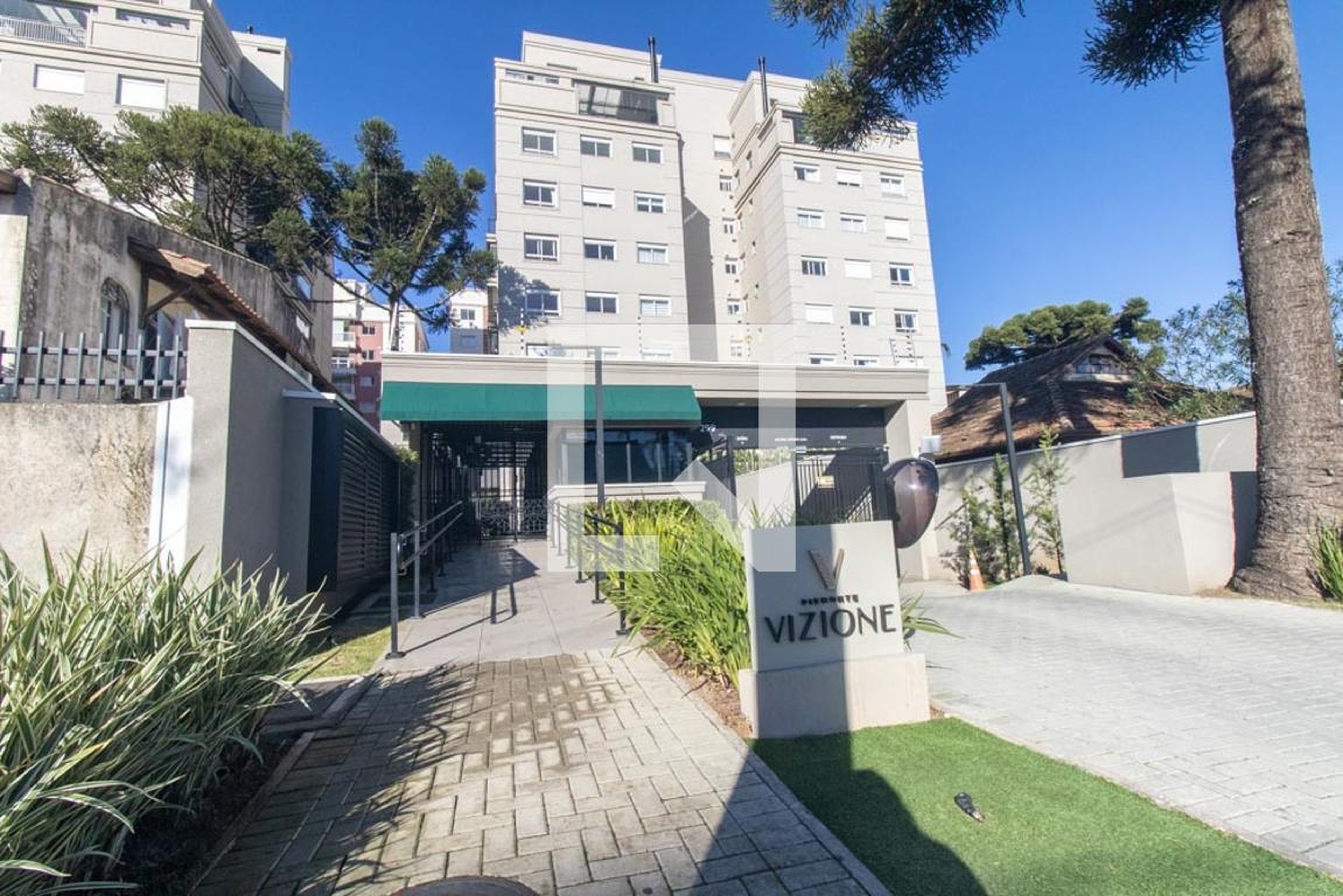 Fachada do Condominio Condomínio Vizione
