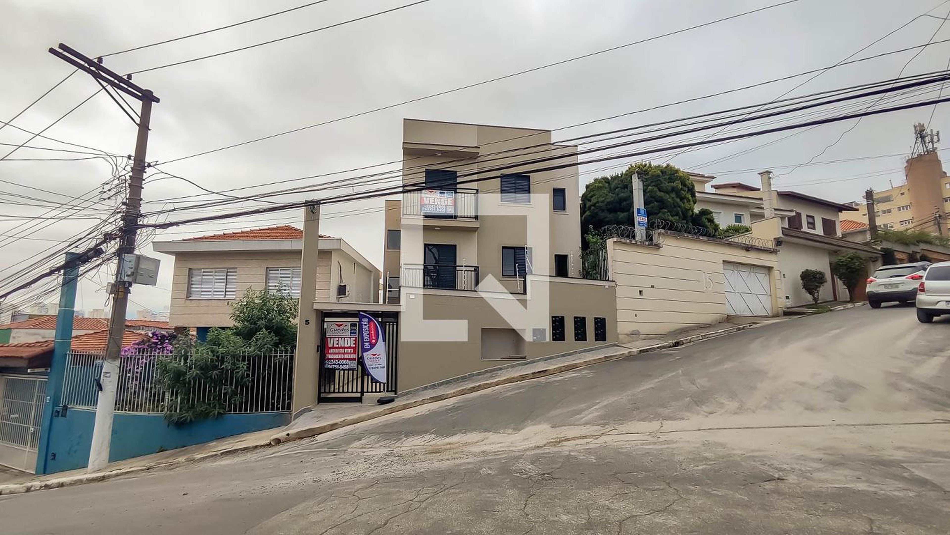 Fachada do Prédio Condomínio em Rua Feliciano Bicudo, 5