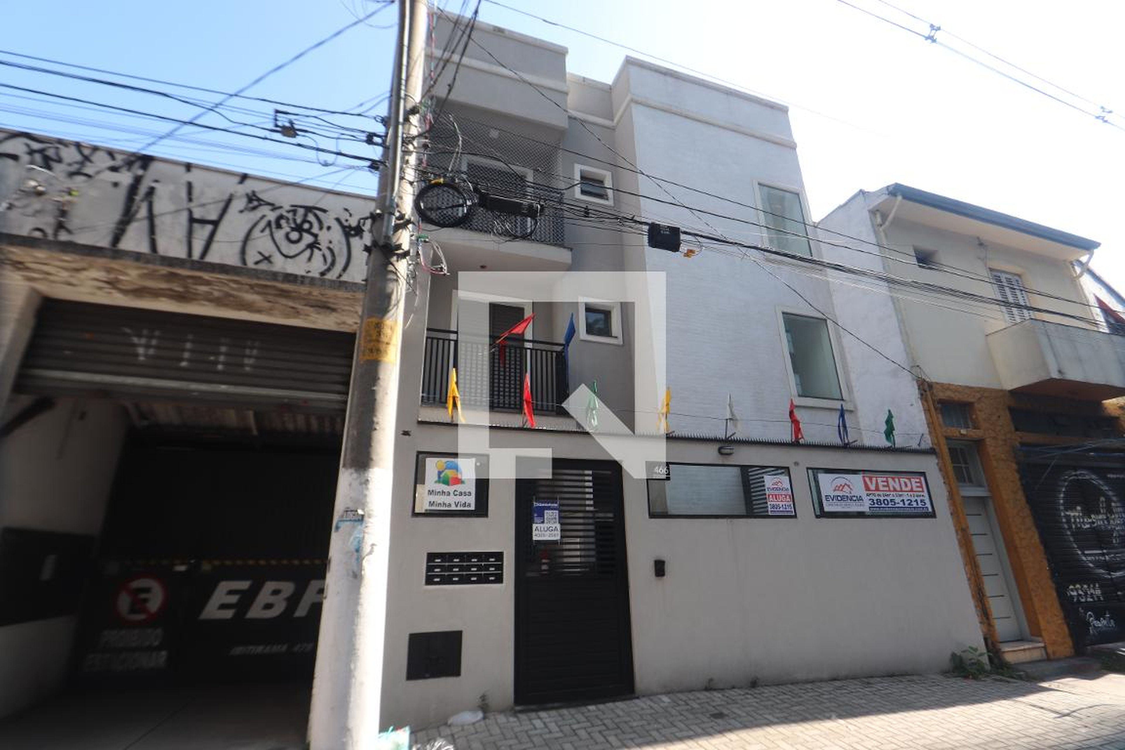 Fachada Condomínio em Rua Ibitirama, 466