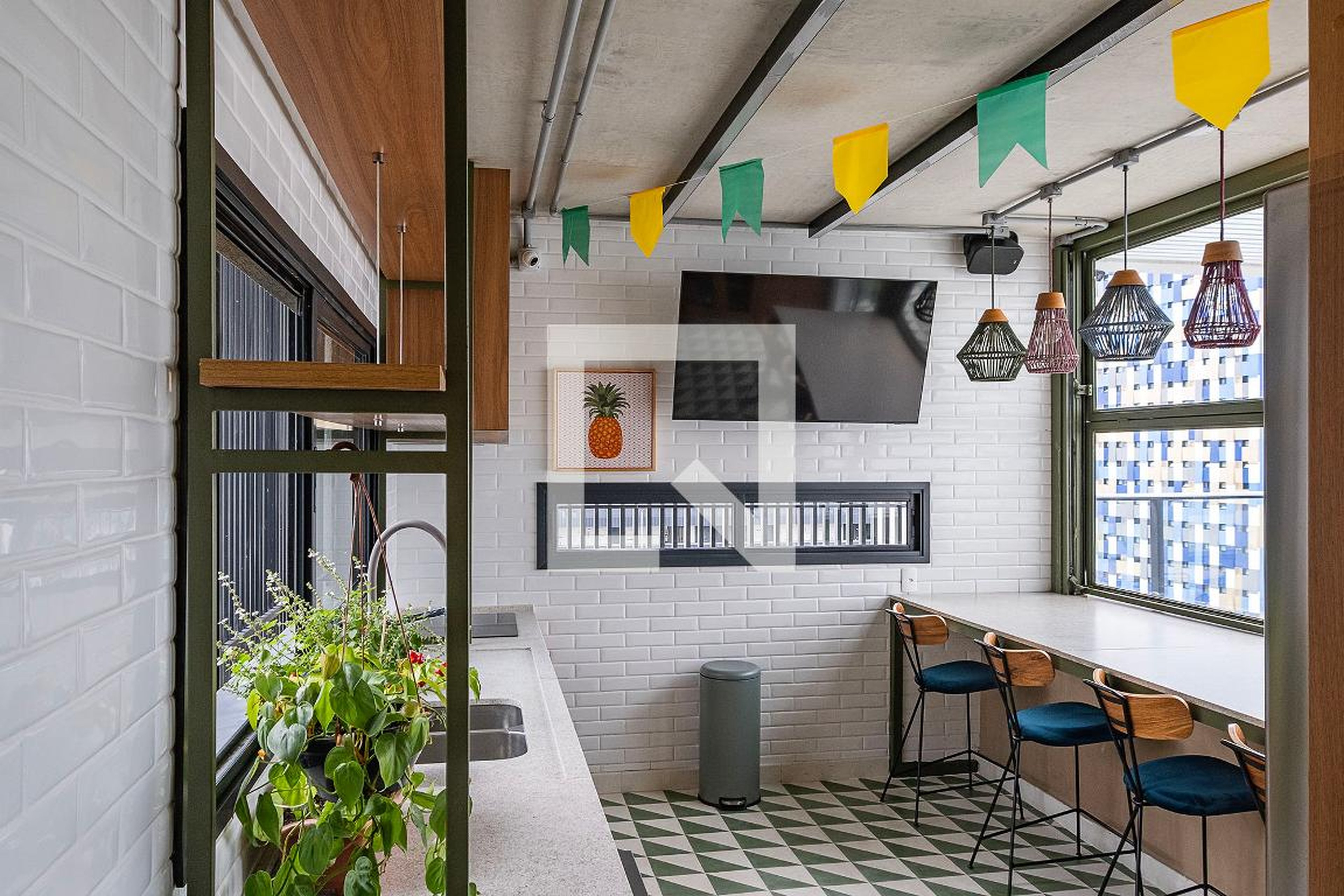 Área comum - Blend Coliving Oscar Freire