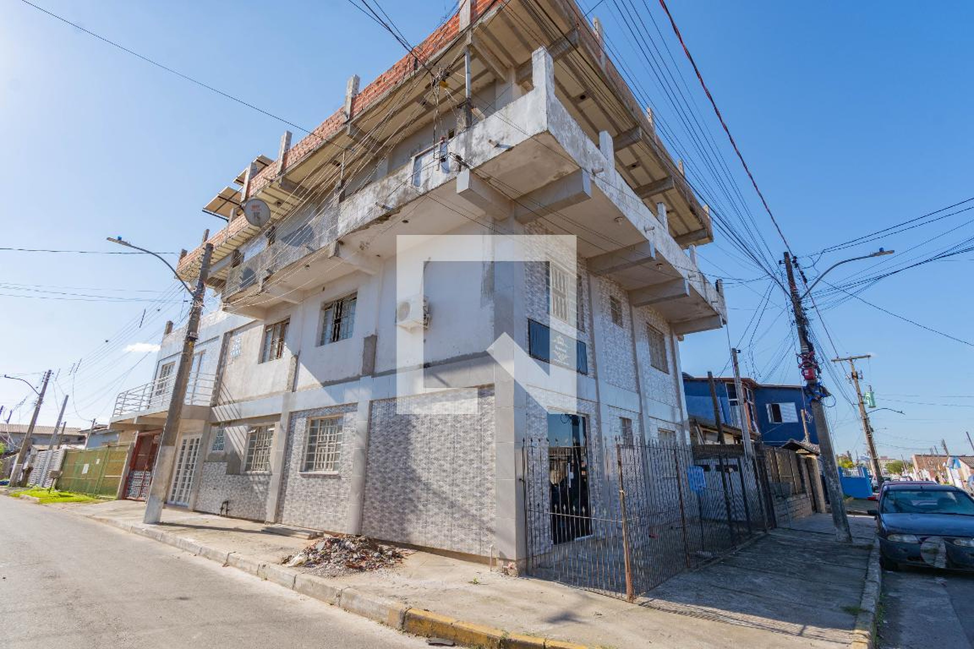 Fachada Condomínio em Rua Lima e Silva, 243