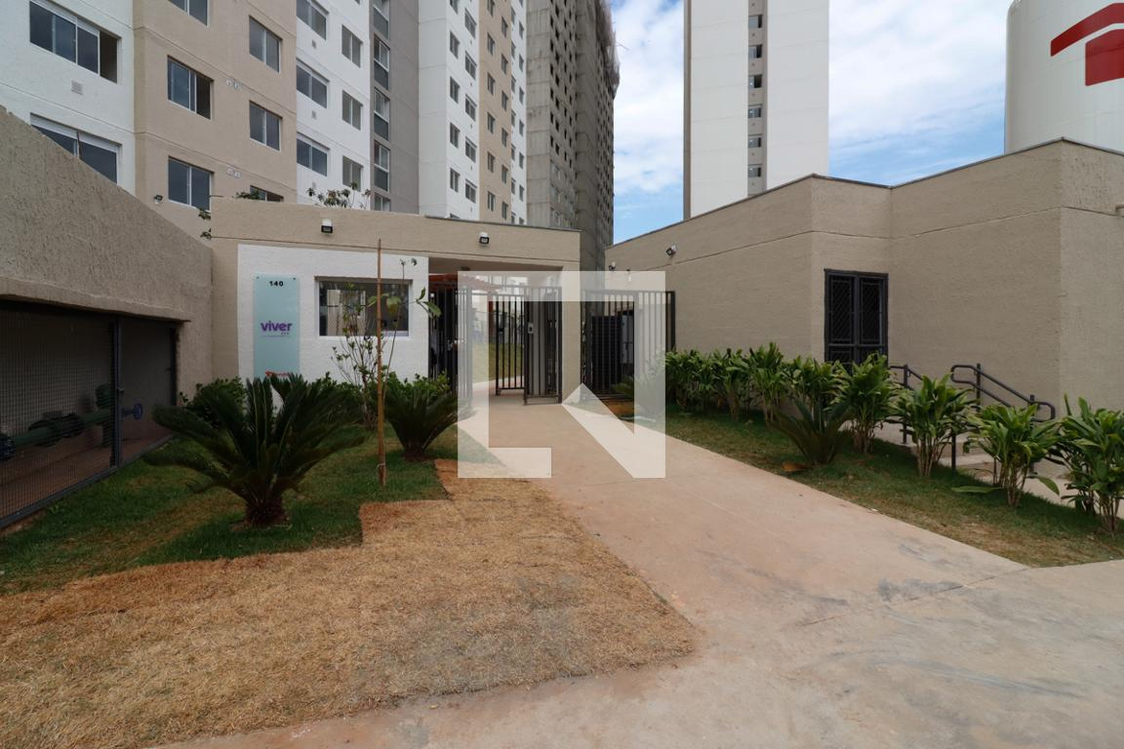 Fachada Condomínio Viver Bem  Vila Sílvia  Construtora Tenda
