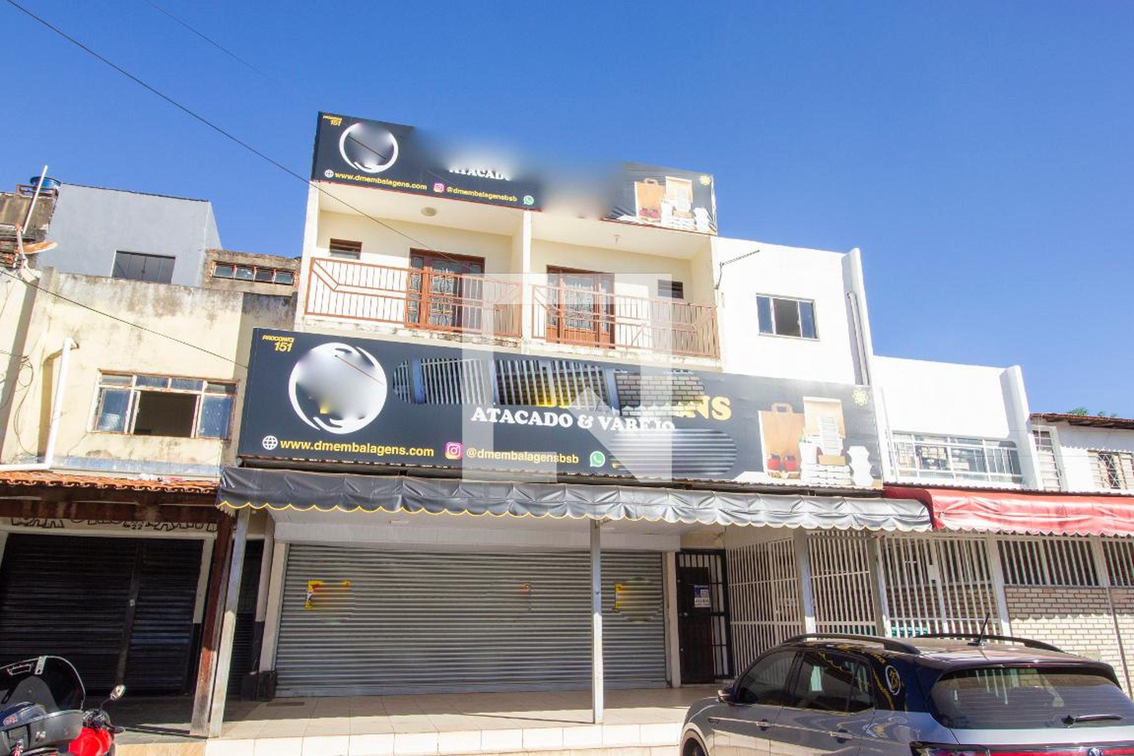 Fachada Condomínio em SRIA II QE 19 CEB, s/n