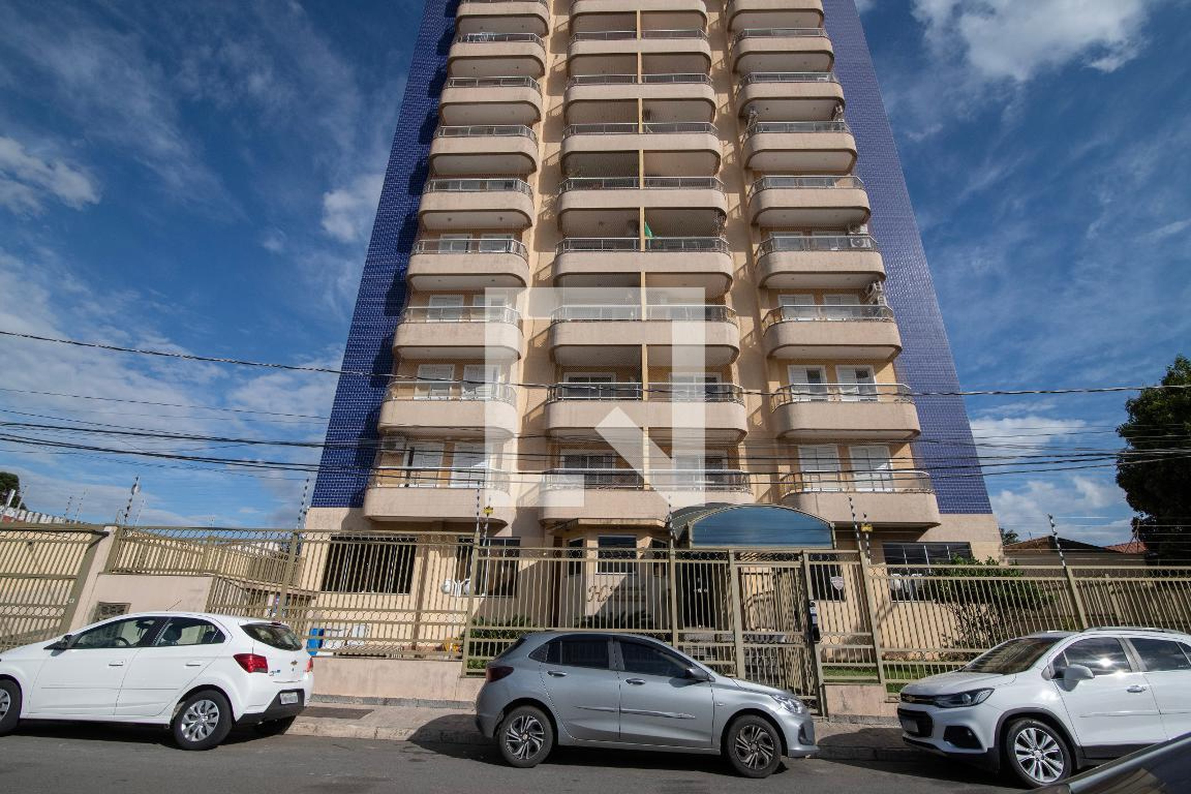 Fachada do Condomínio Residencial Hortolândia