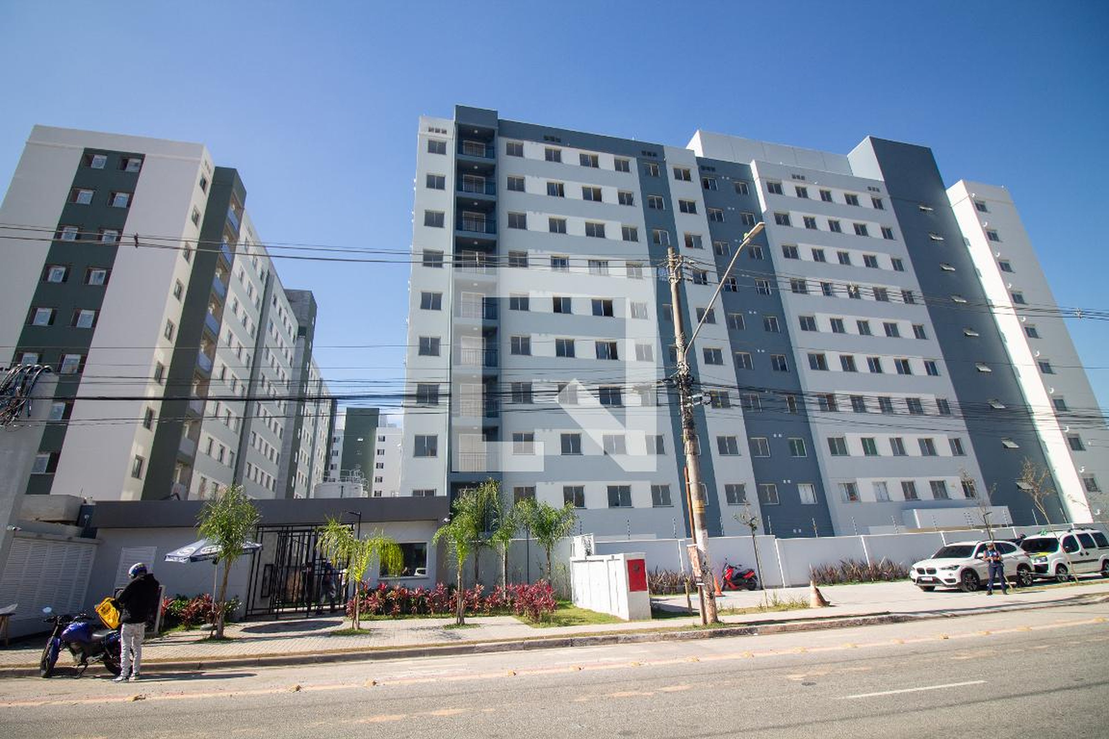 Fachada do Condominio Condomínio Guido Parque Santo Amaro
