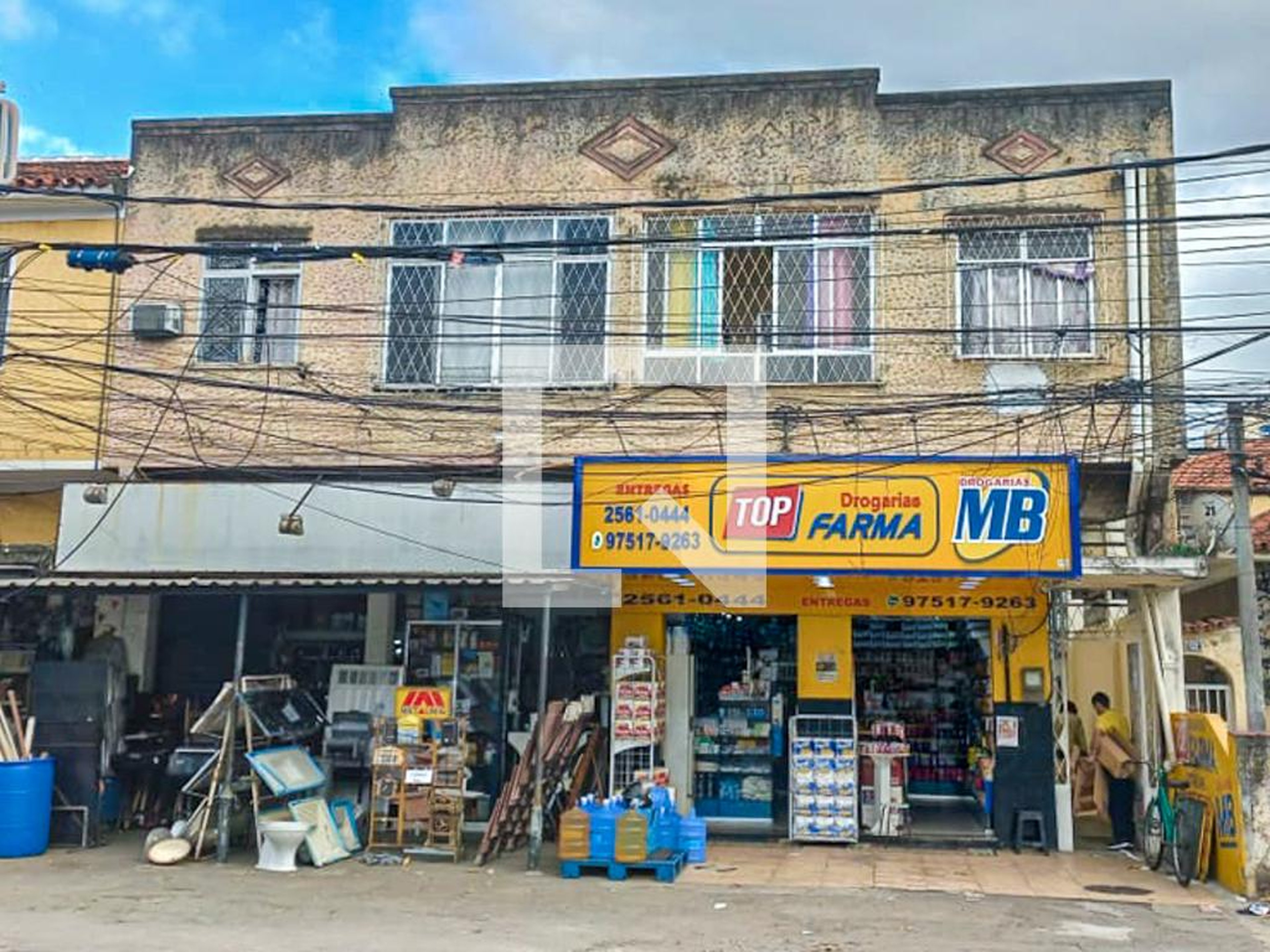 Fachada do Prédio Condomínio em Rua Guaporé, 317