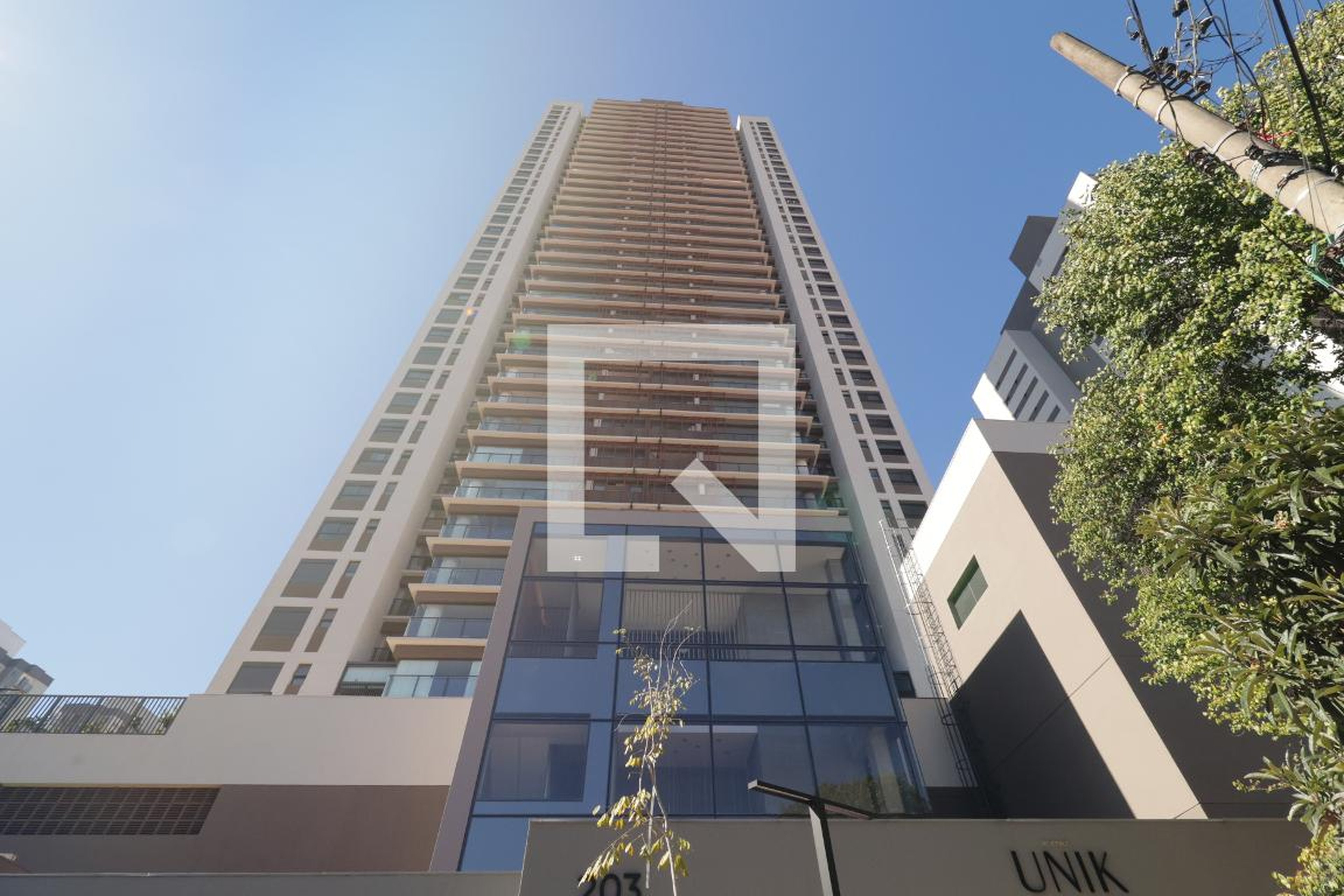 Fachada Condomínio Unik Residence Tecnisa