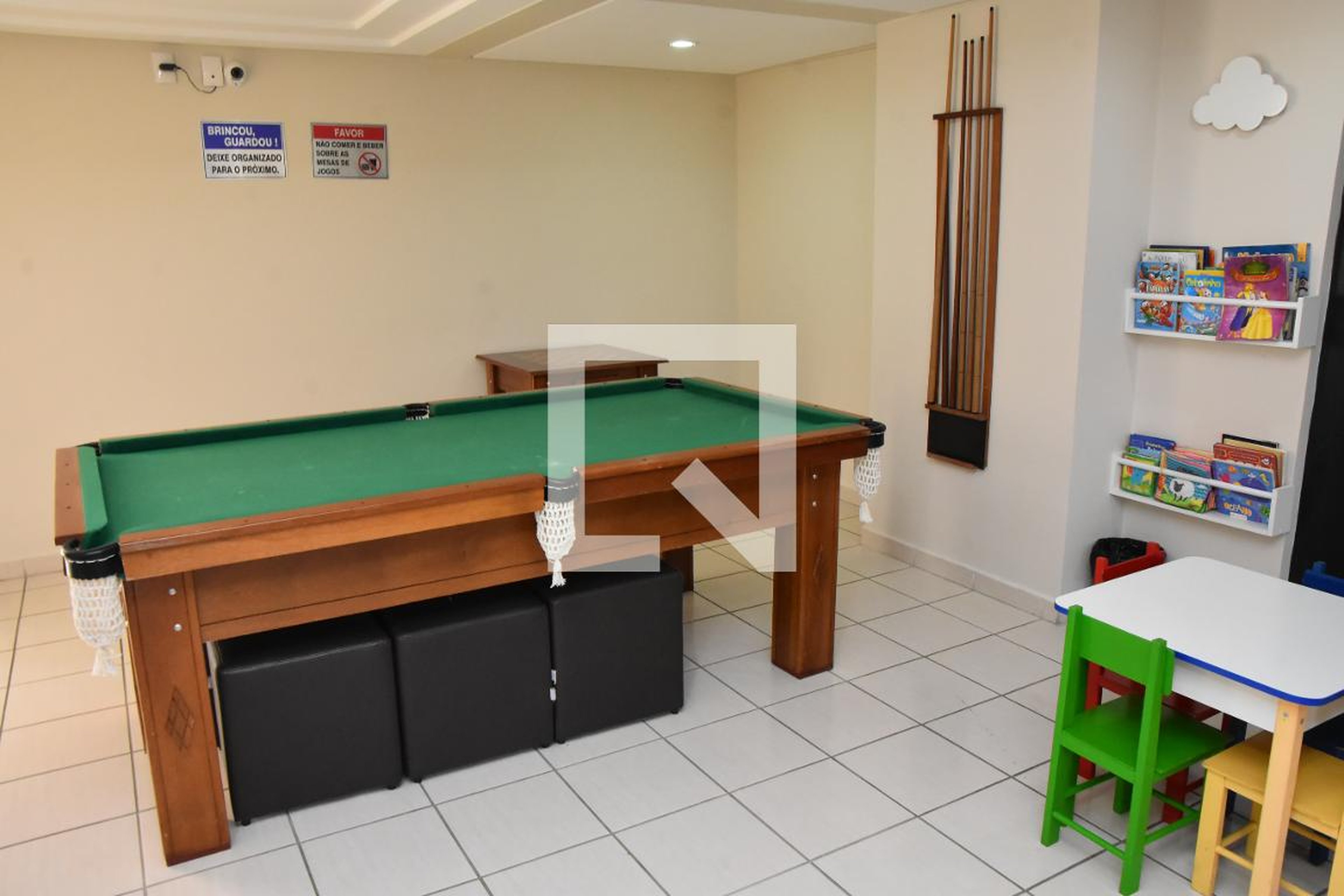 Salão de jogos - Residencial Apuã