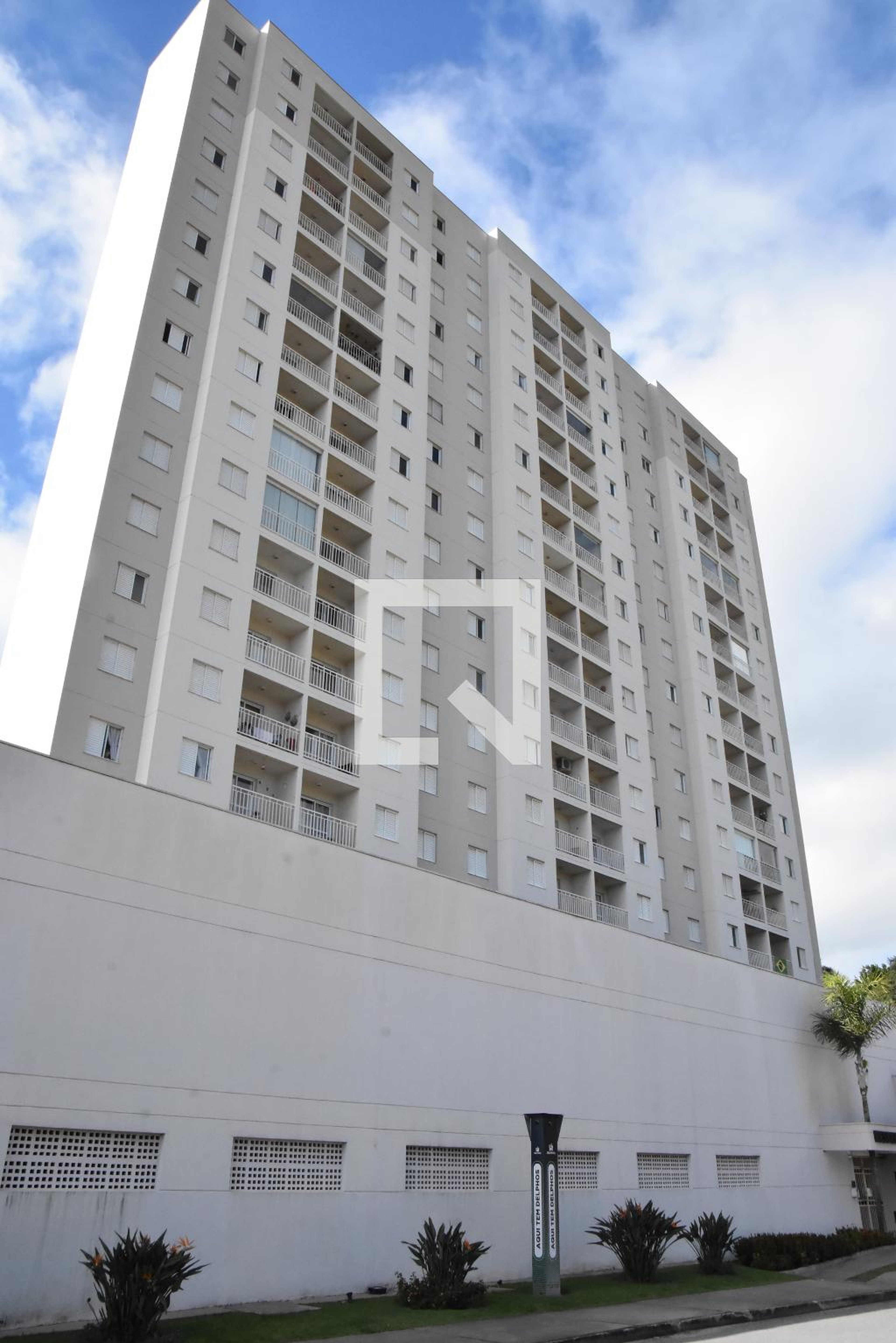 Fachada do Prédio Residencial Apuã