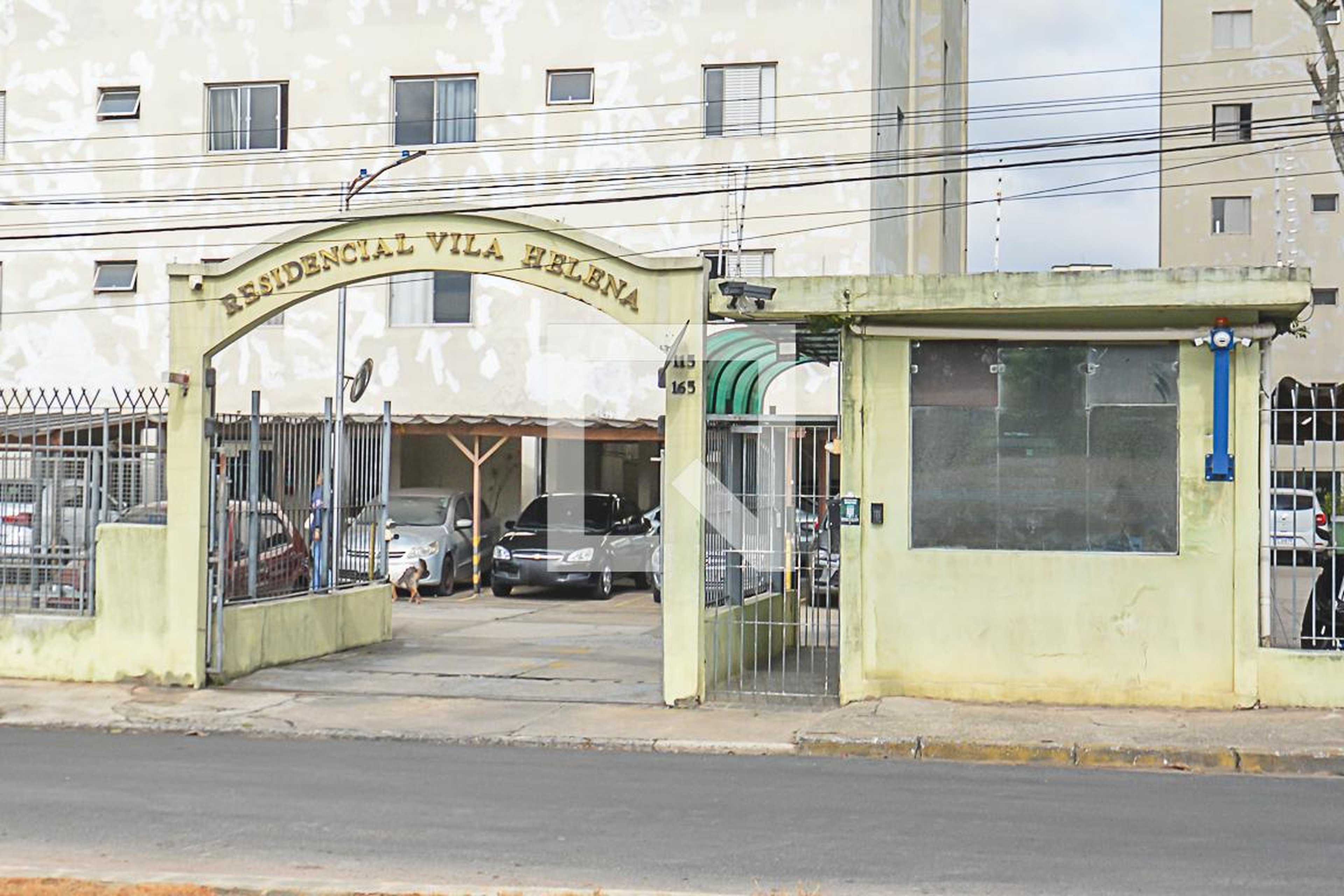 Fachada Condomínio Conjunto Residencial Vila Helena