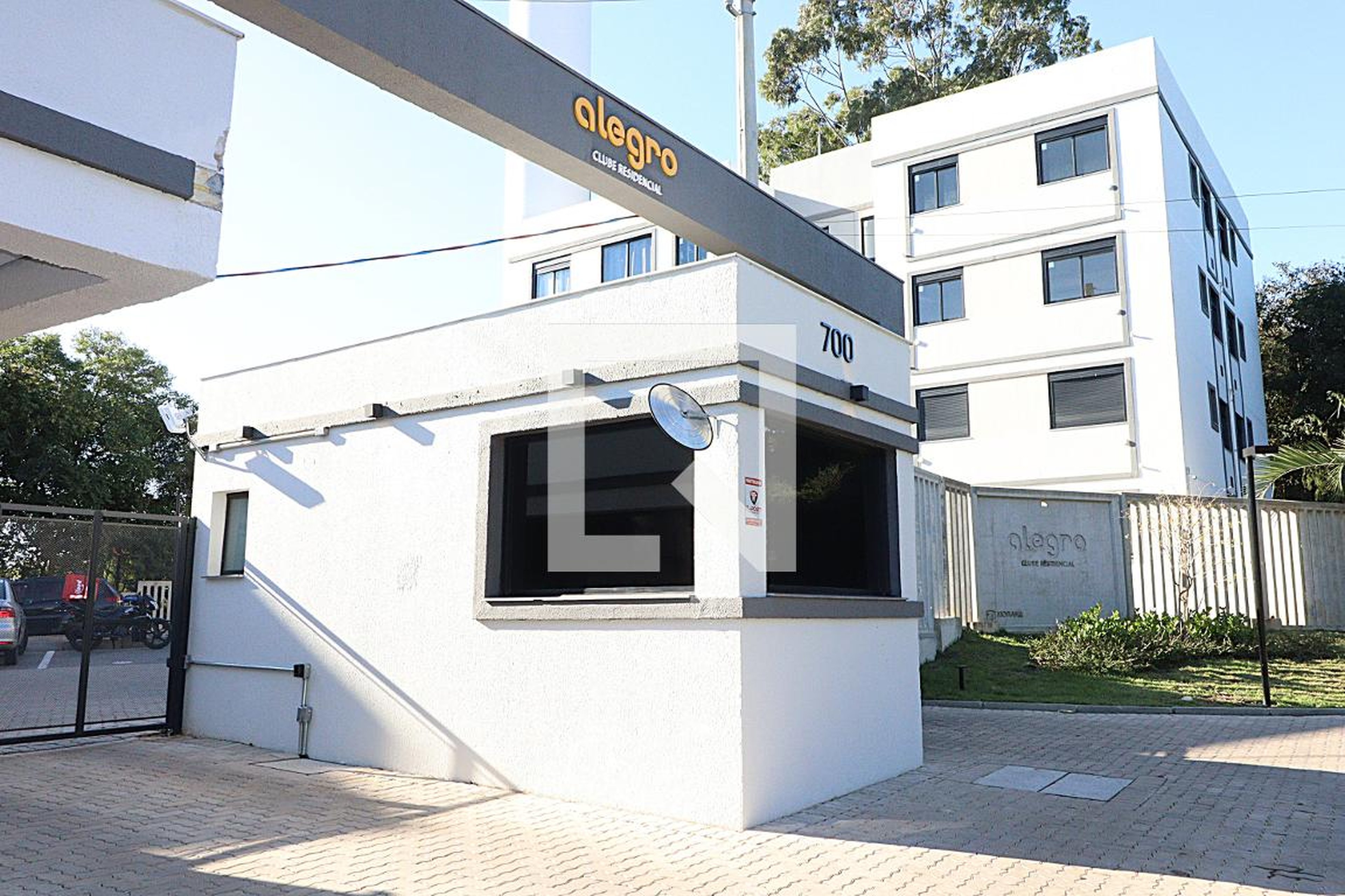 Fachada Condomínio Alegro Clube Residencial
