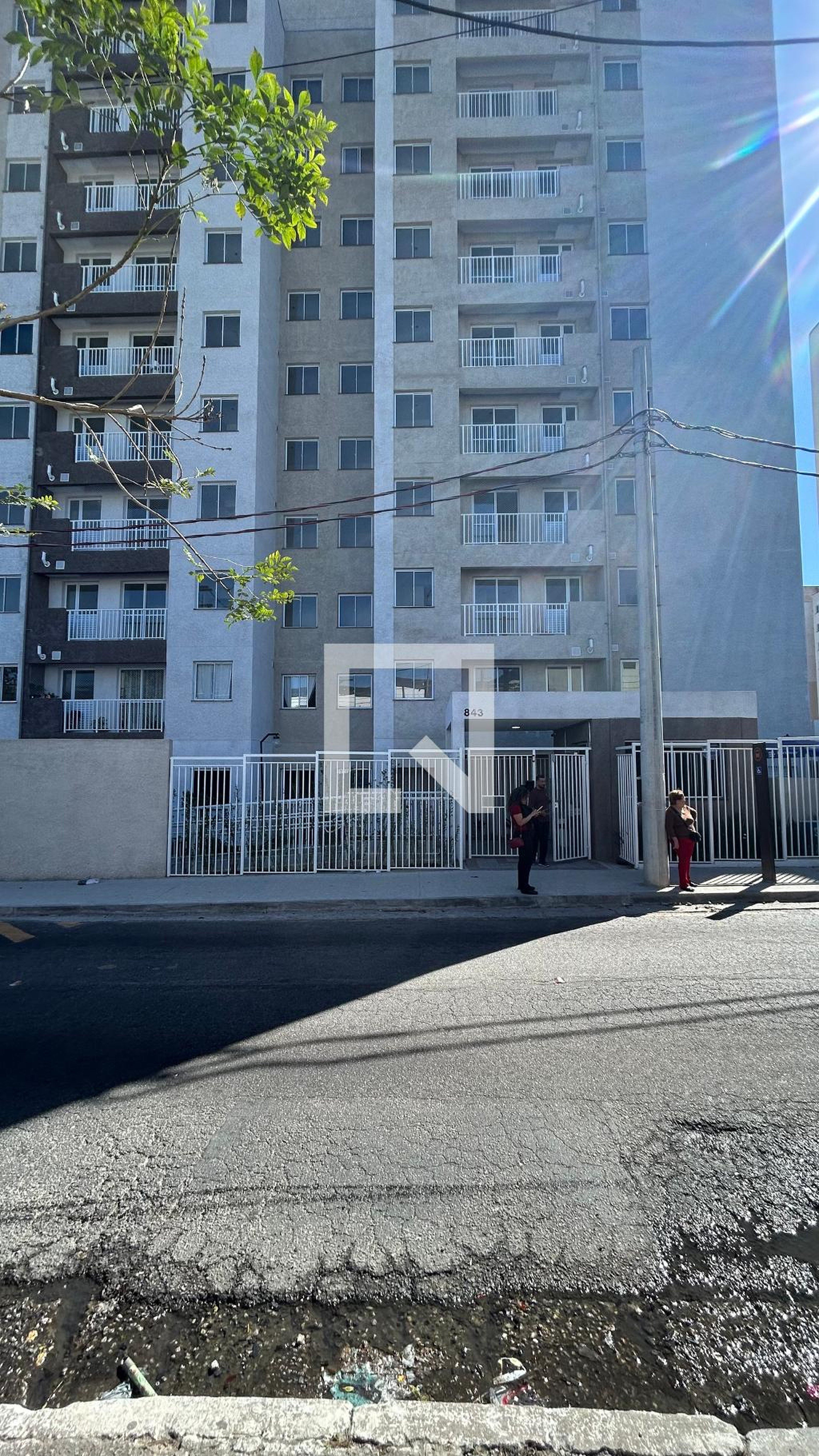 Fachada Condomínio em Rua Antônio do Campo, 844