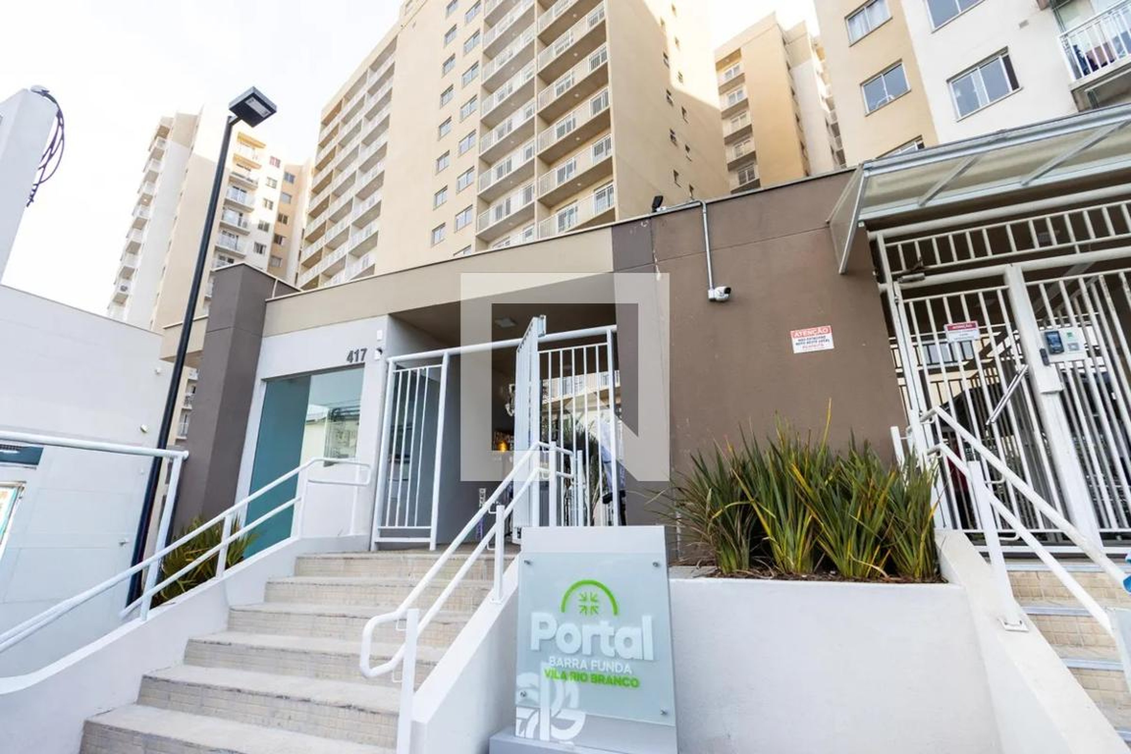 Fachada Condomínio Portal Barra Funda - Vila Rio Branco