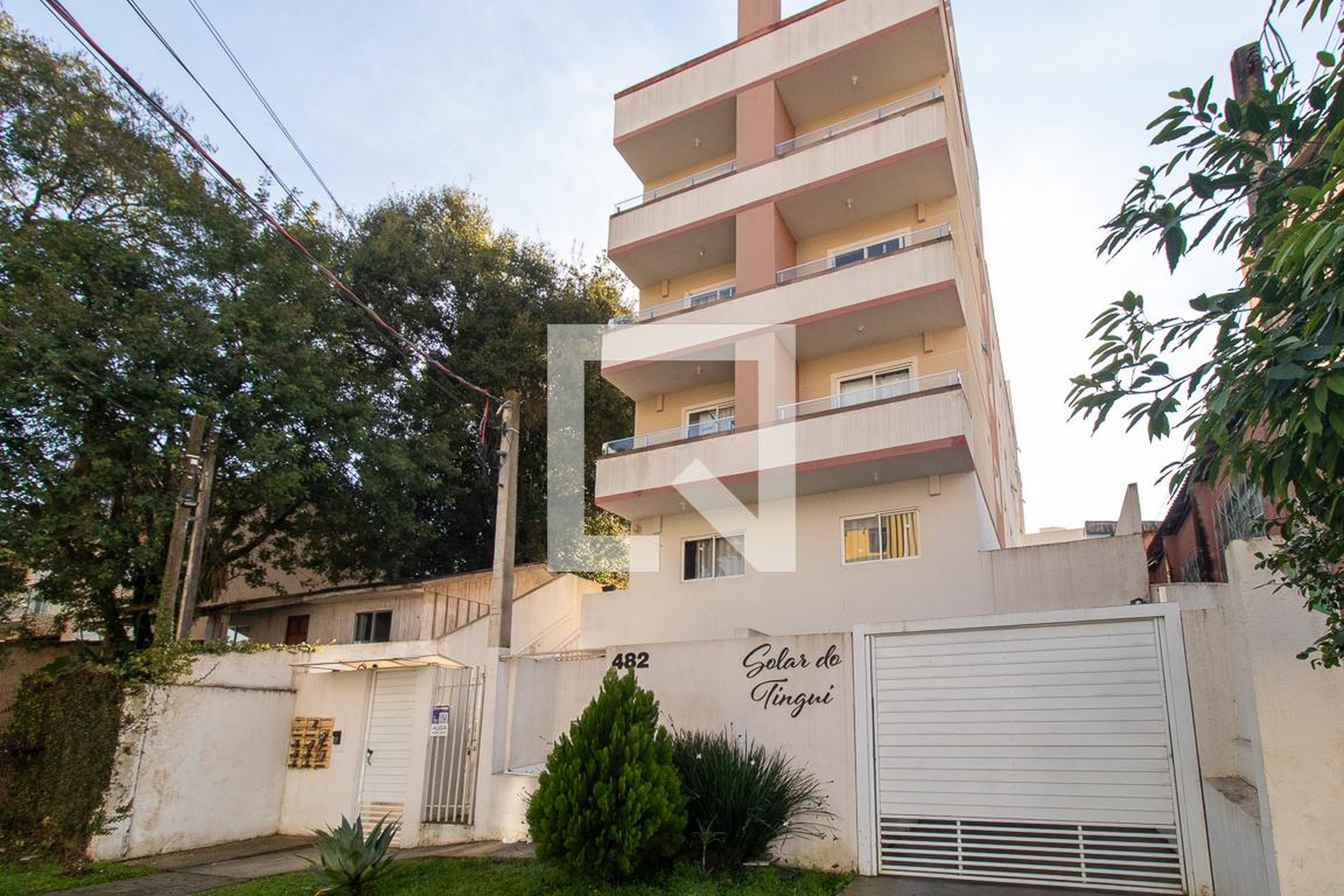 Fachada do Prédio Edifício residencial Solar do Tingui