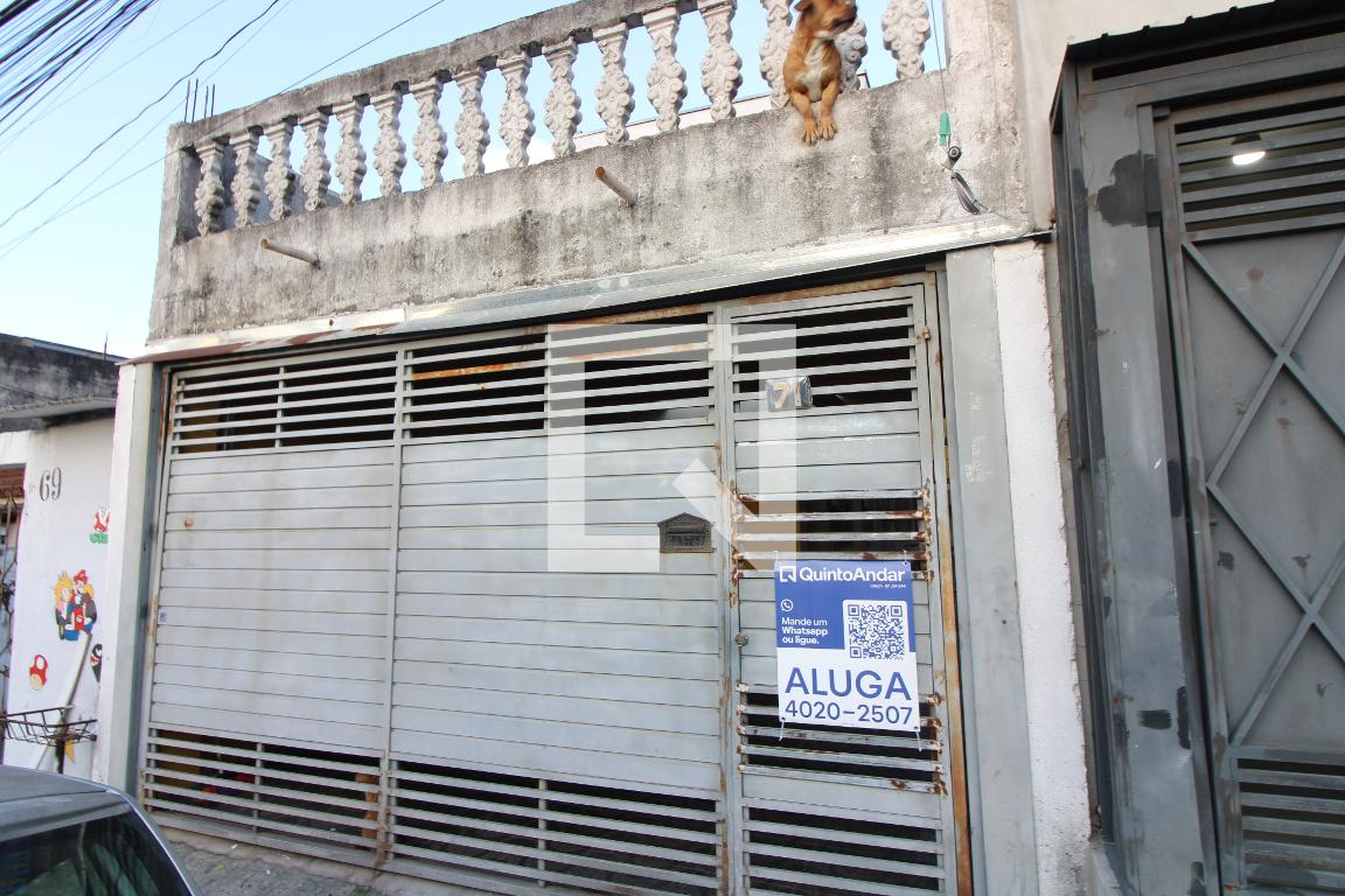 fachada Condomínio em Rua Tomé Braga, 71