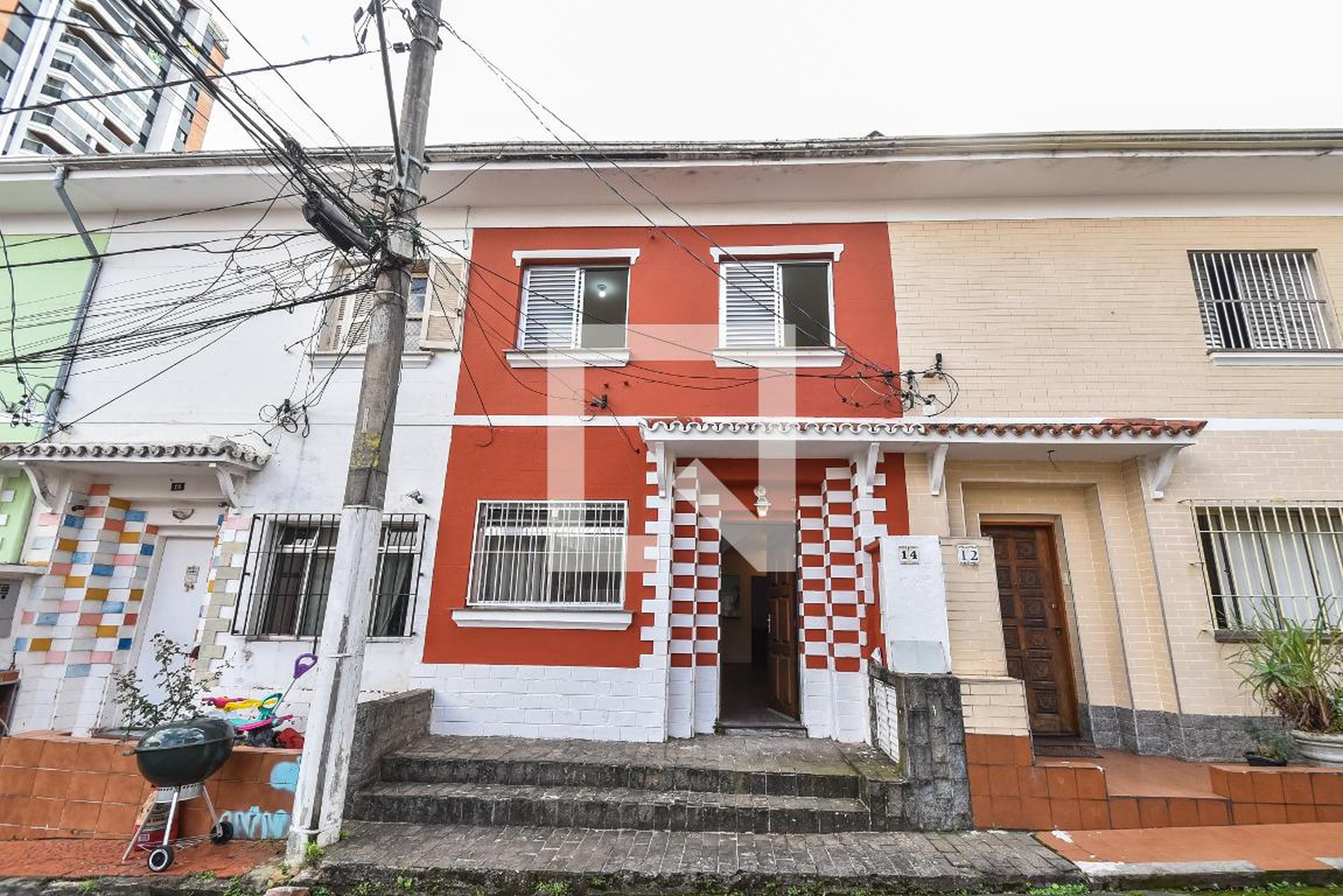 Fachada Condomínio em Rua Doutor Álvaro Alvim, 130