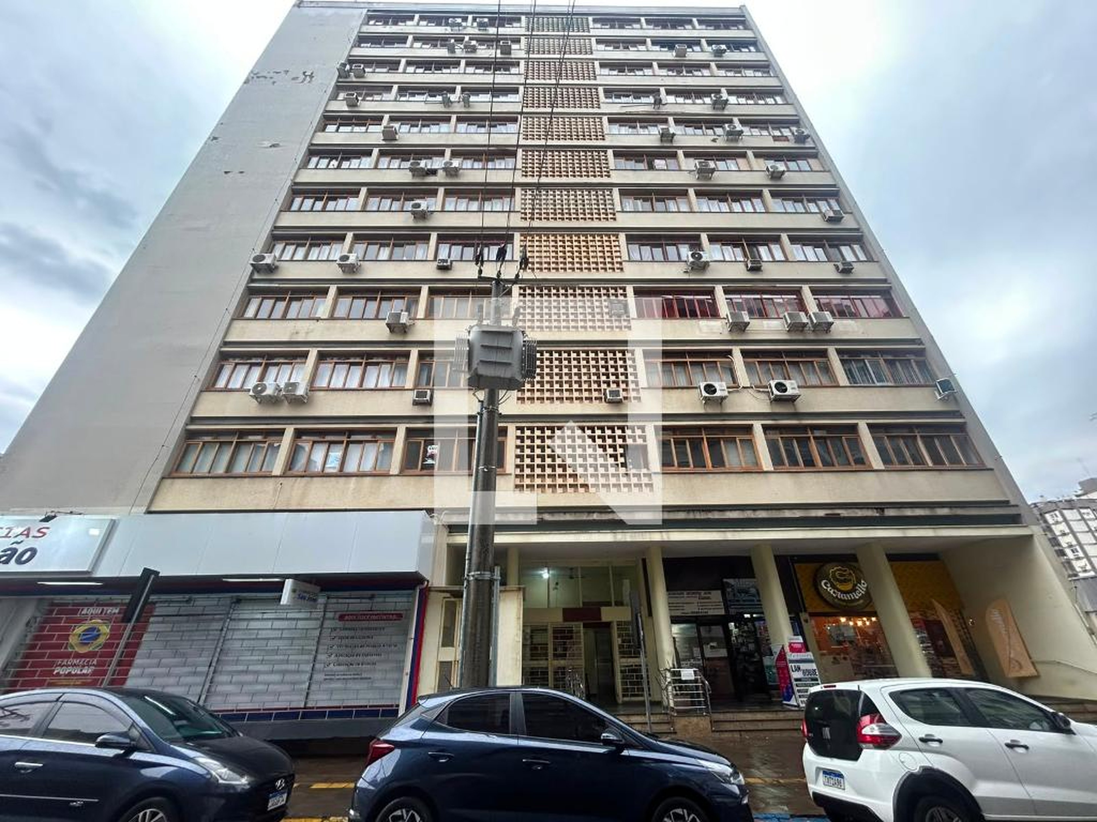 Fachada do Prédio Edifício Damazo Rocha