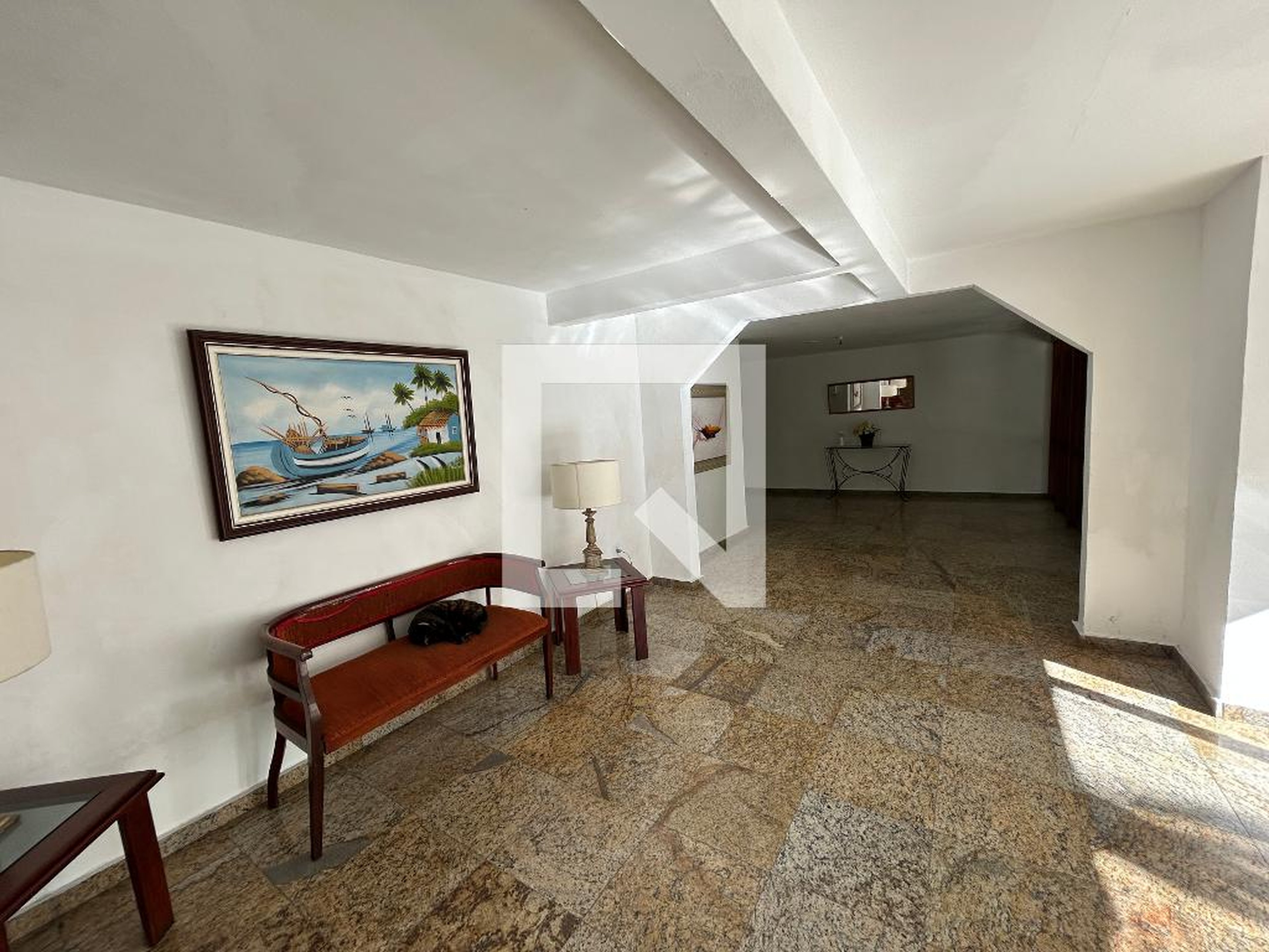 Hall de entrada - Edifício Casa Amarela