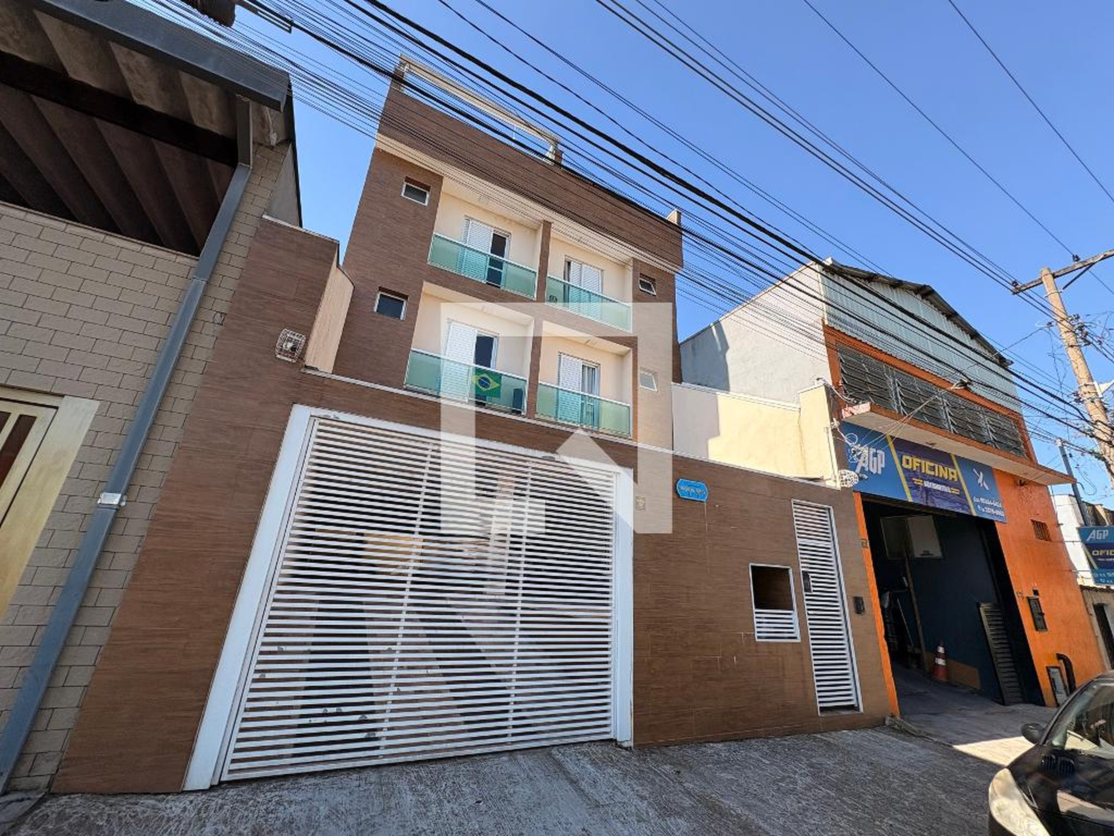 Fachada Condomínio em Rua Haiti, 379