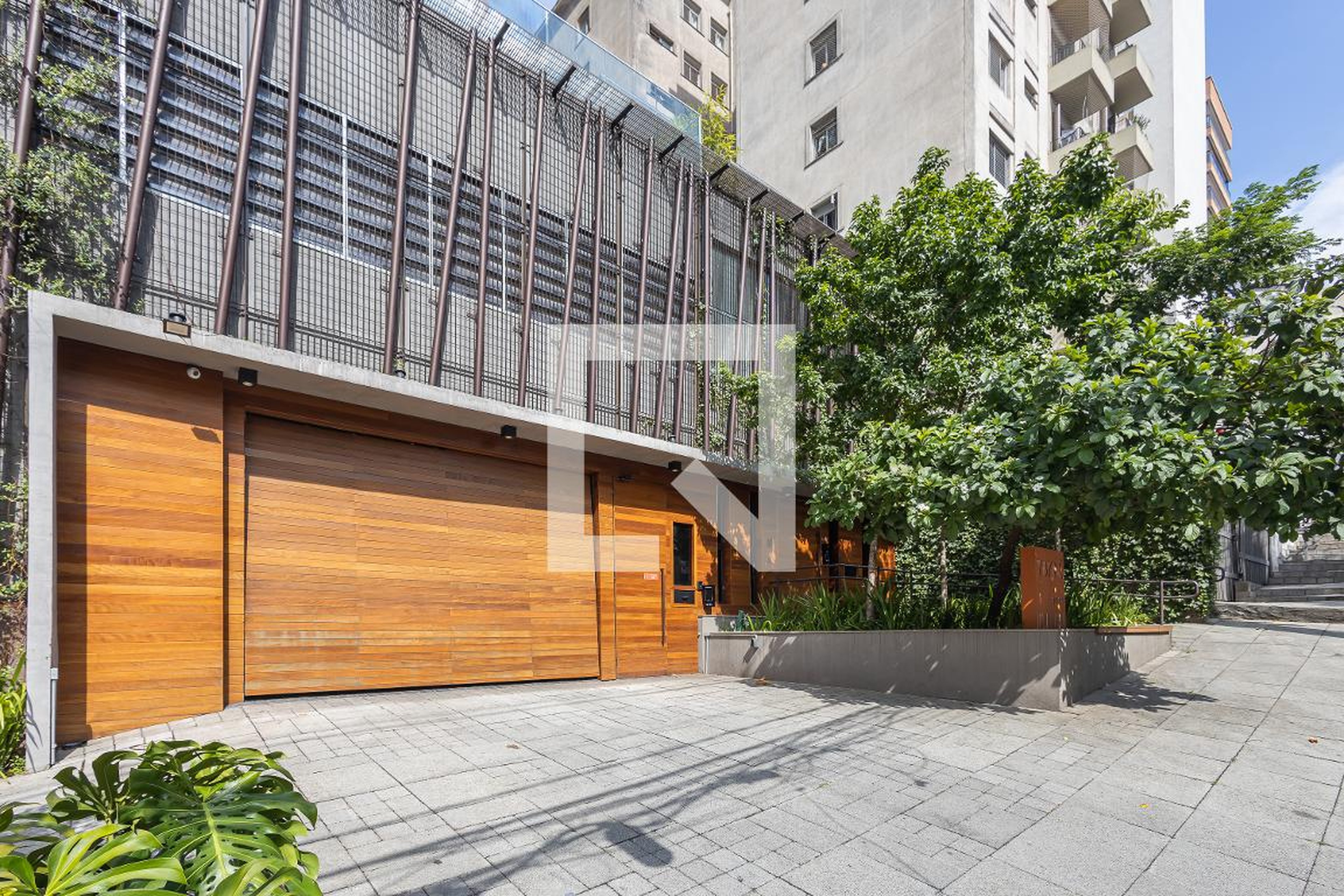 Fachada Condomínio Ybyra Vila Madalena