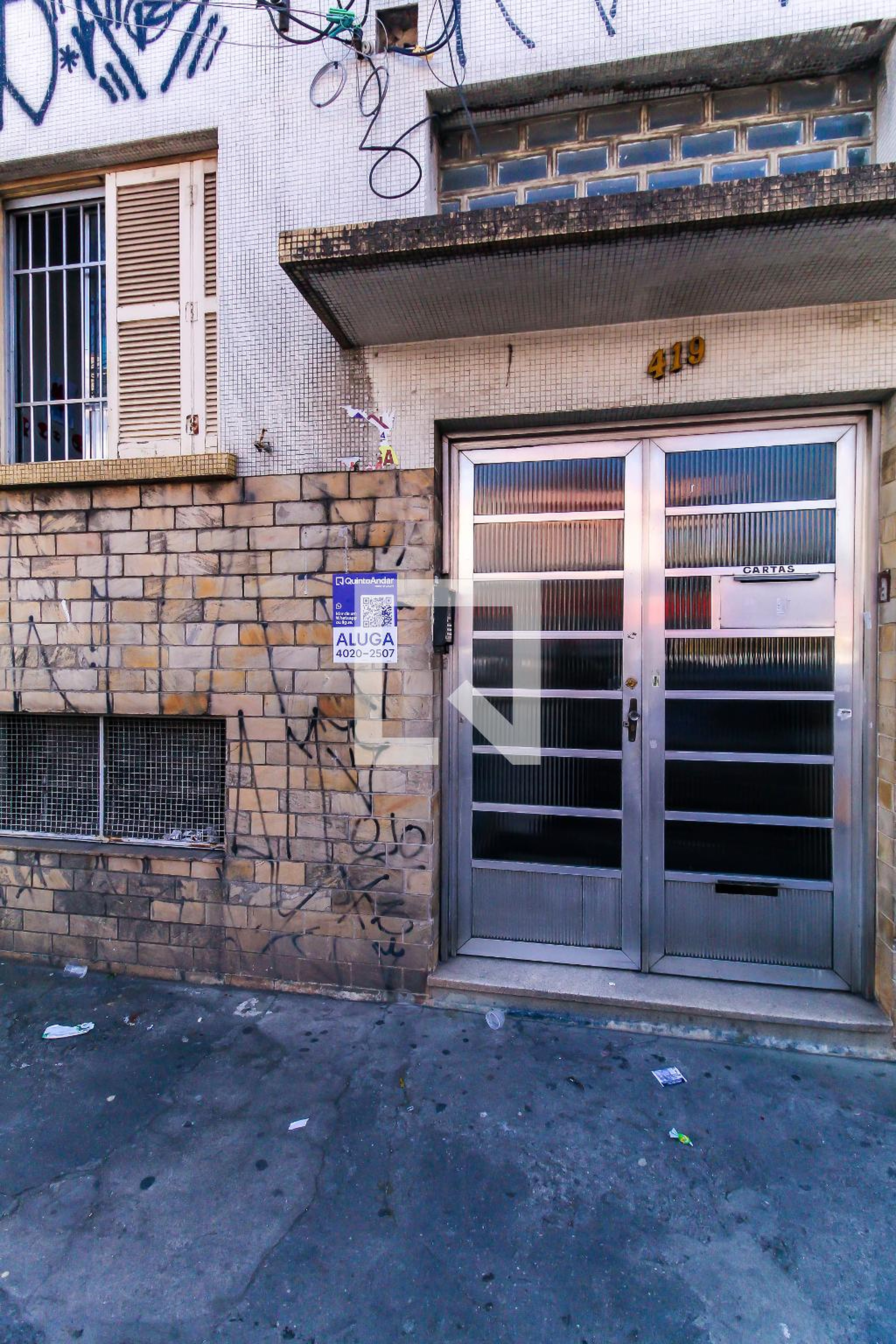 Fachada Condomínio em Rua Coimbra, 419