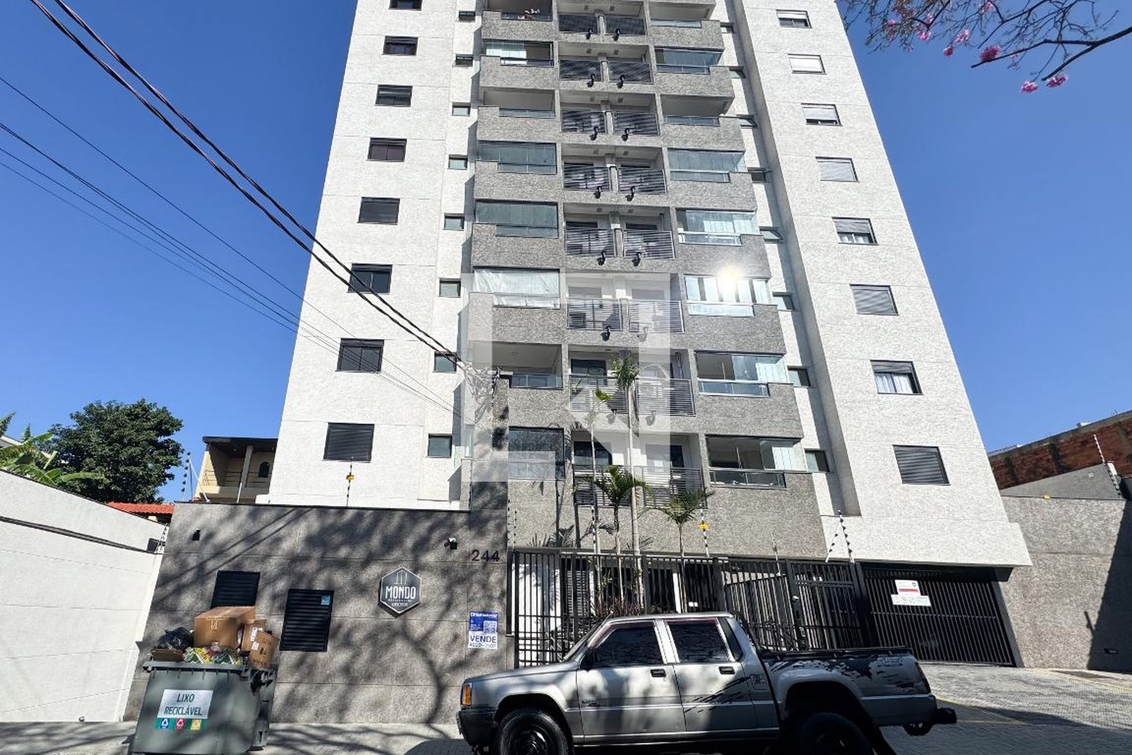 Fachada Condomínio Mondo Residencial