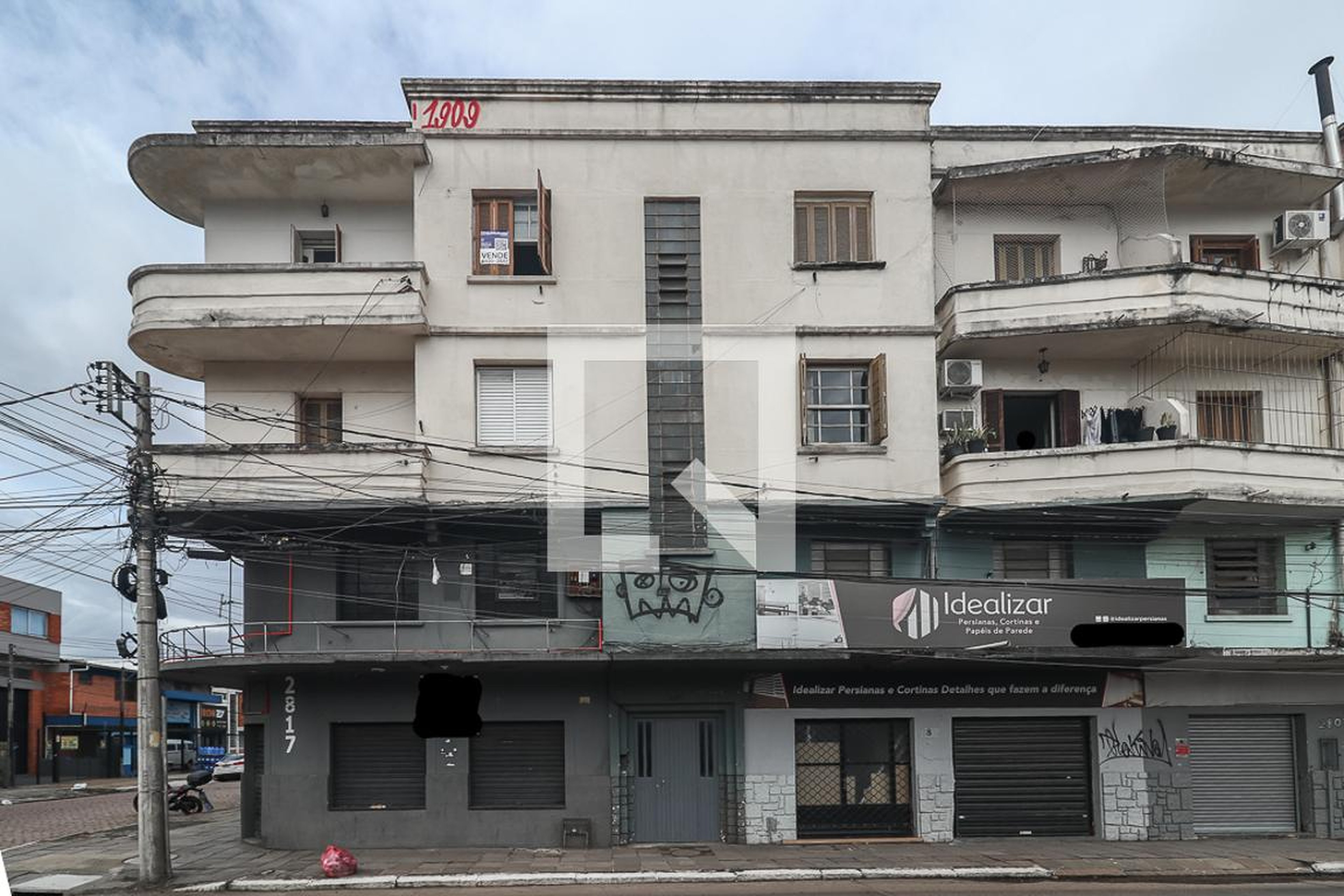 Fachada Condomínio em Avenida Farrapos, 2811