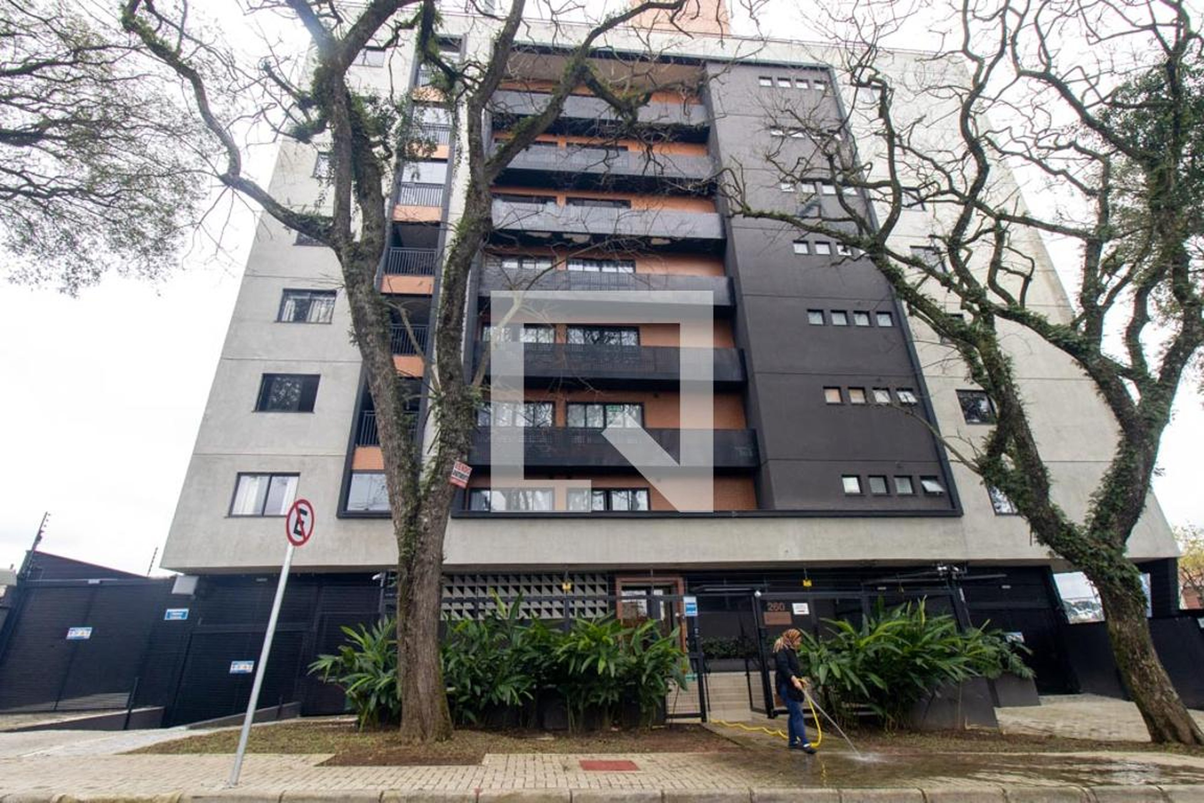Fachada do condominio Condomínio Mora Jardim