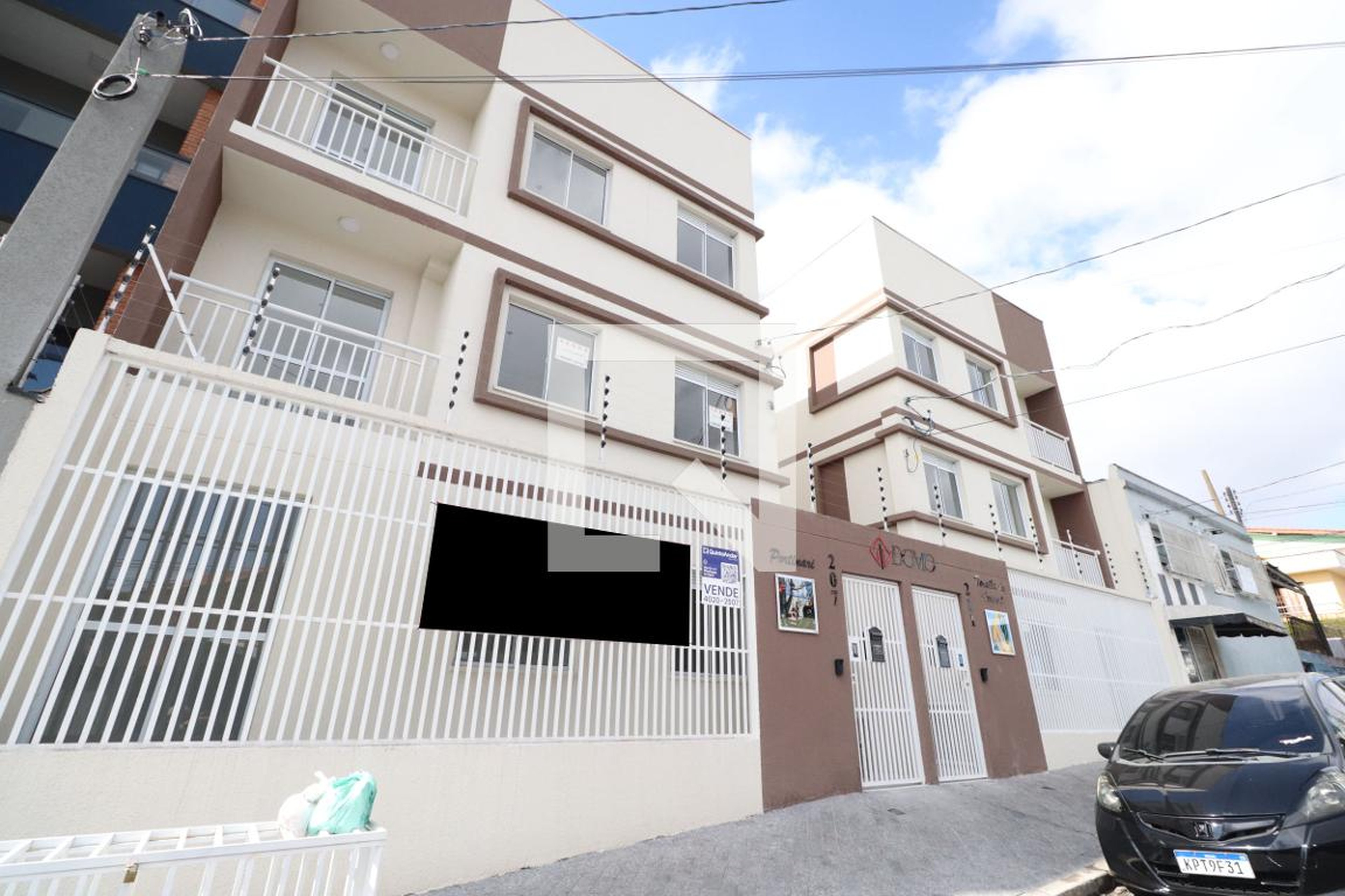 Fachada Condomínio em Rua Antônio Juvenal, 207