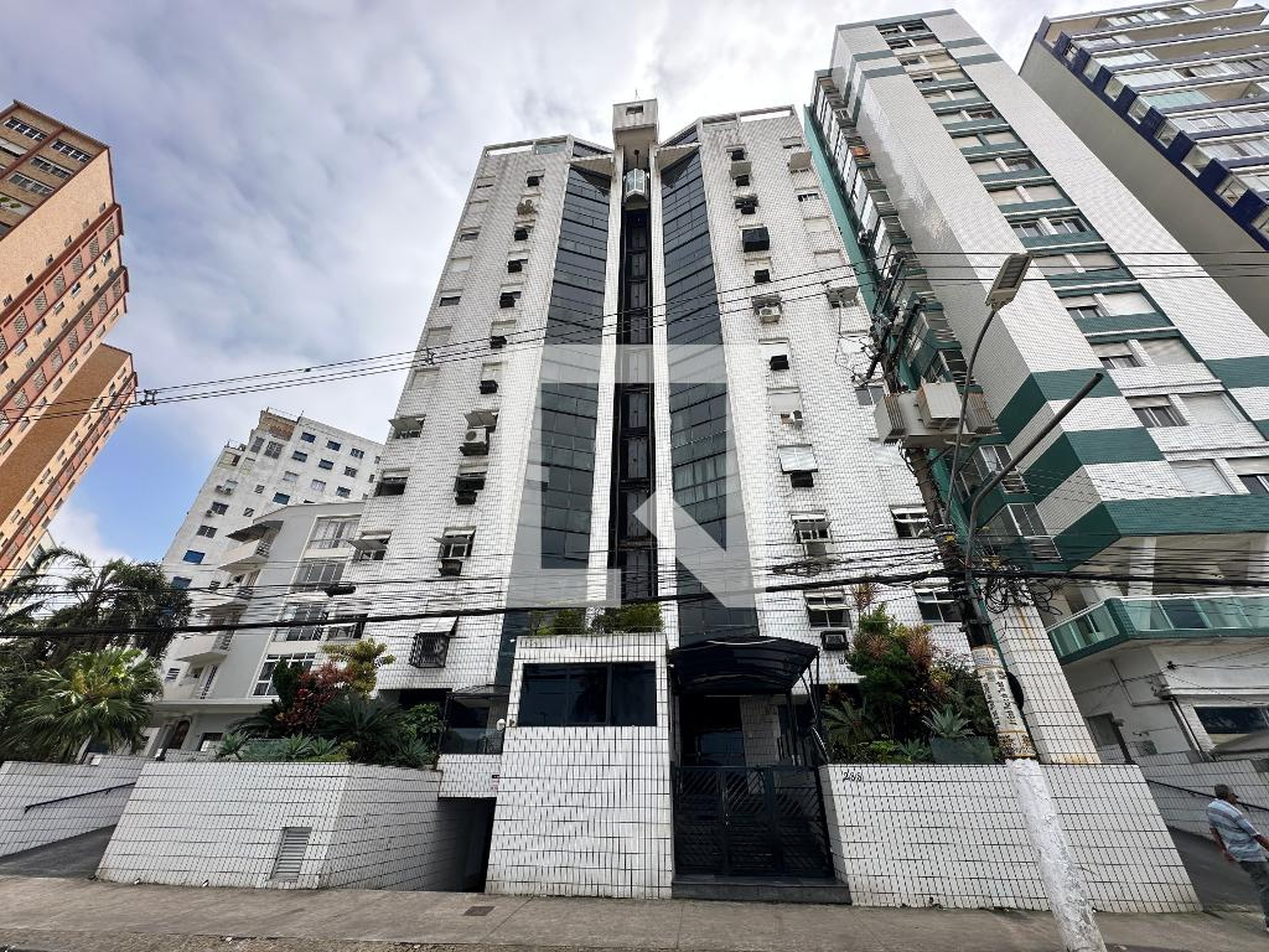 Fachada do Prédio Condomínio Gonzaguinha Praia Residencial