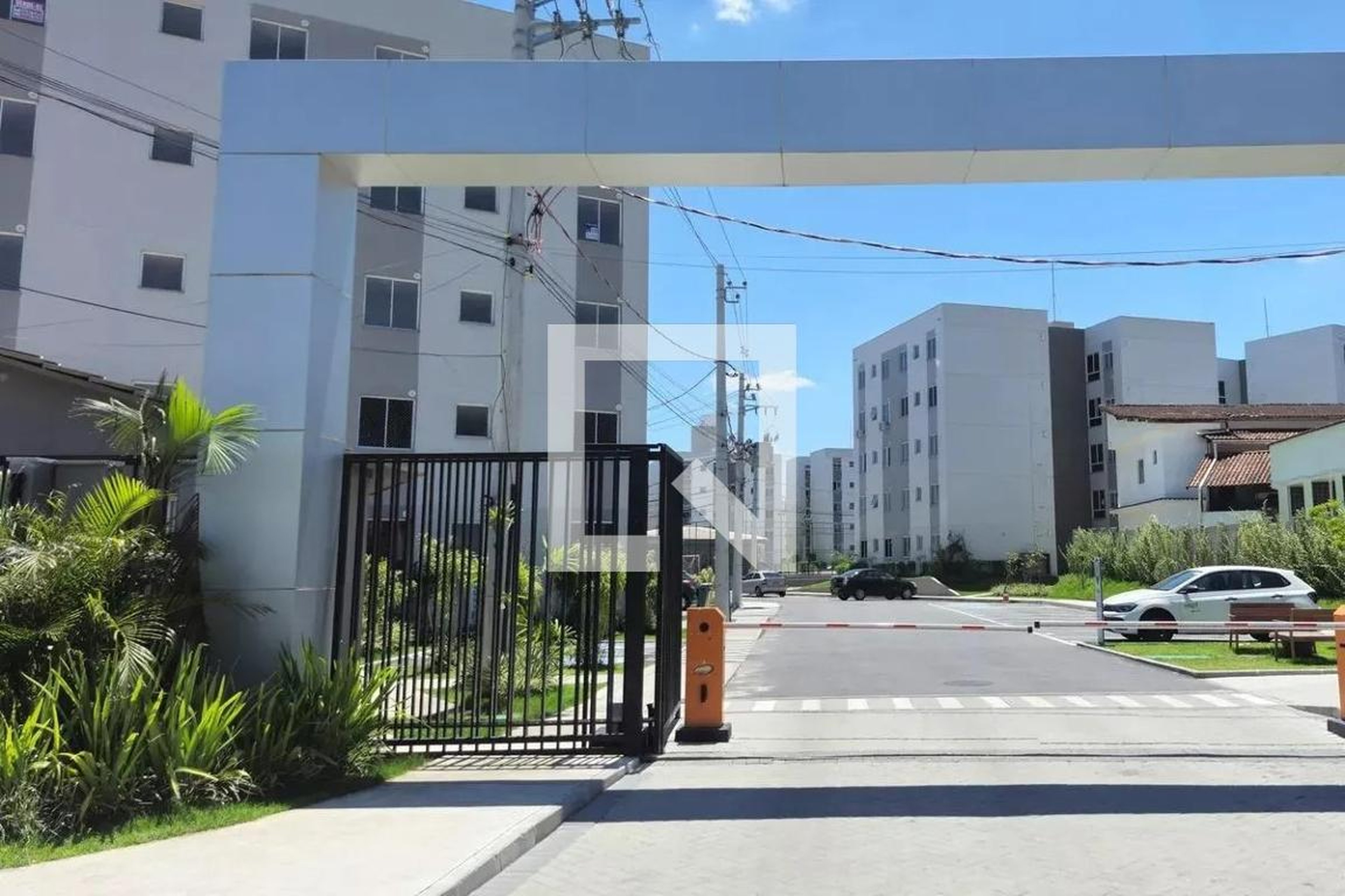 Fachada do condomínio Condomínio Novolar Moinho