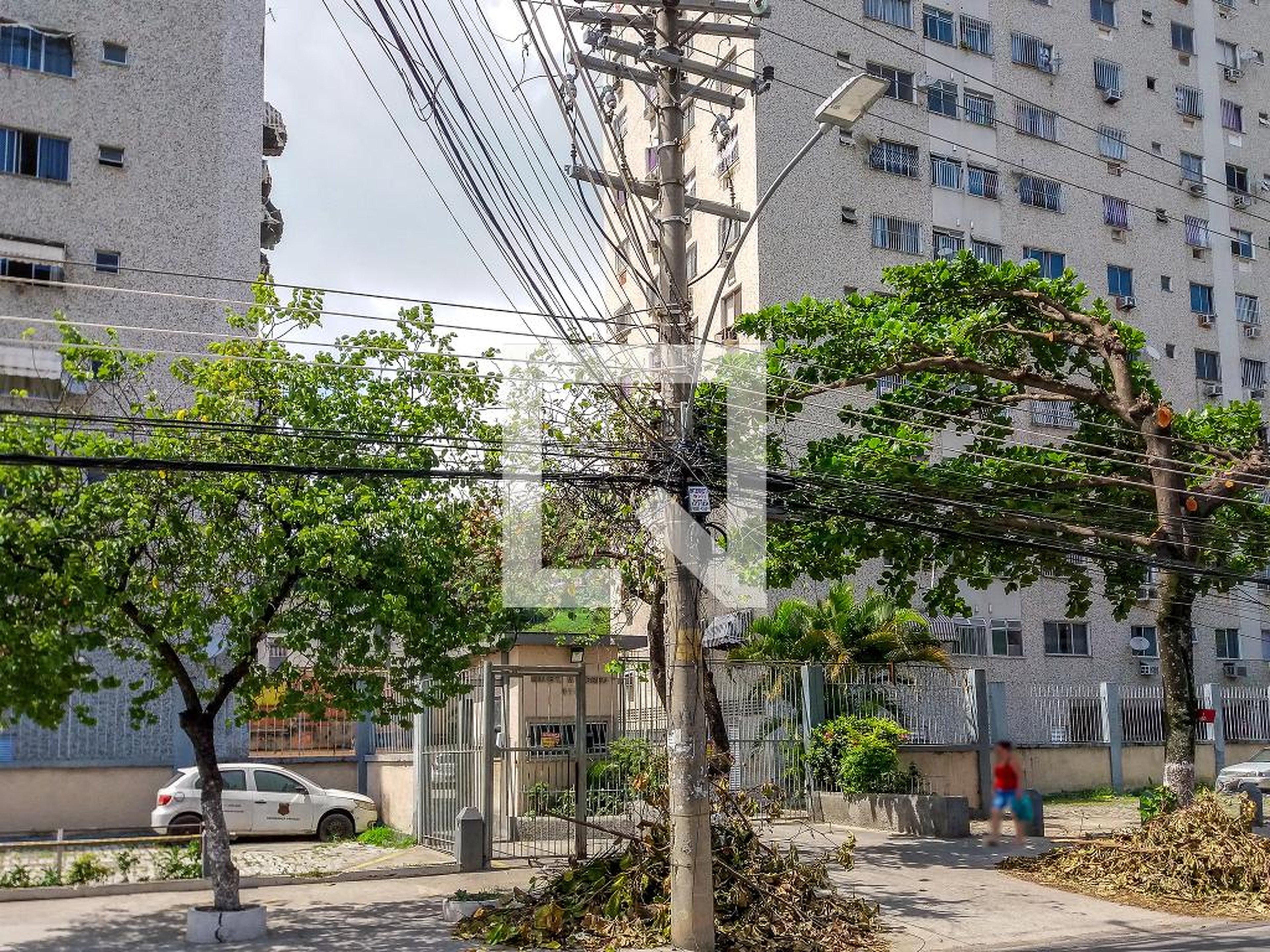 Fachada do Condomínio Edifício Ministro Moreira Abreu