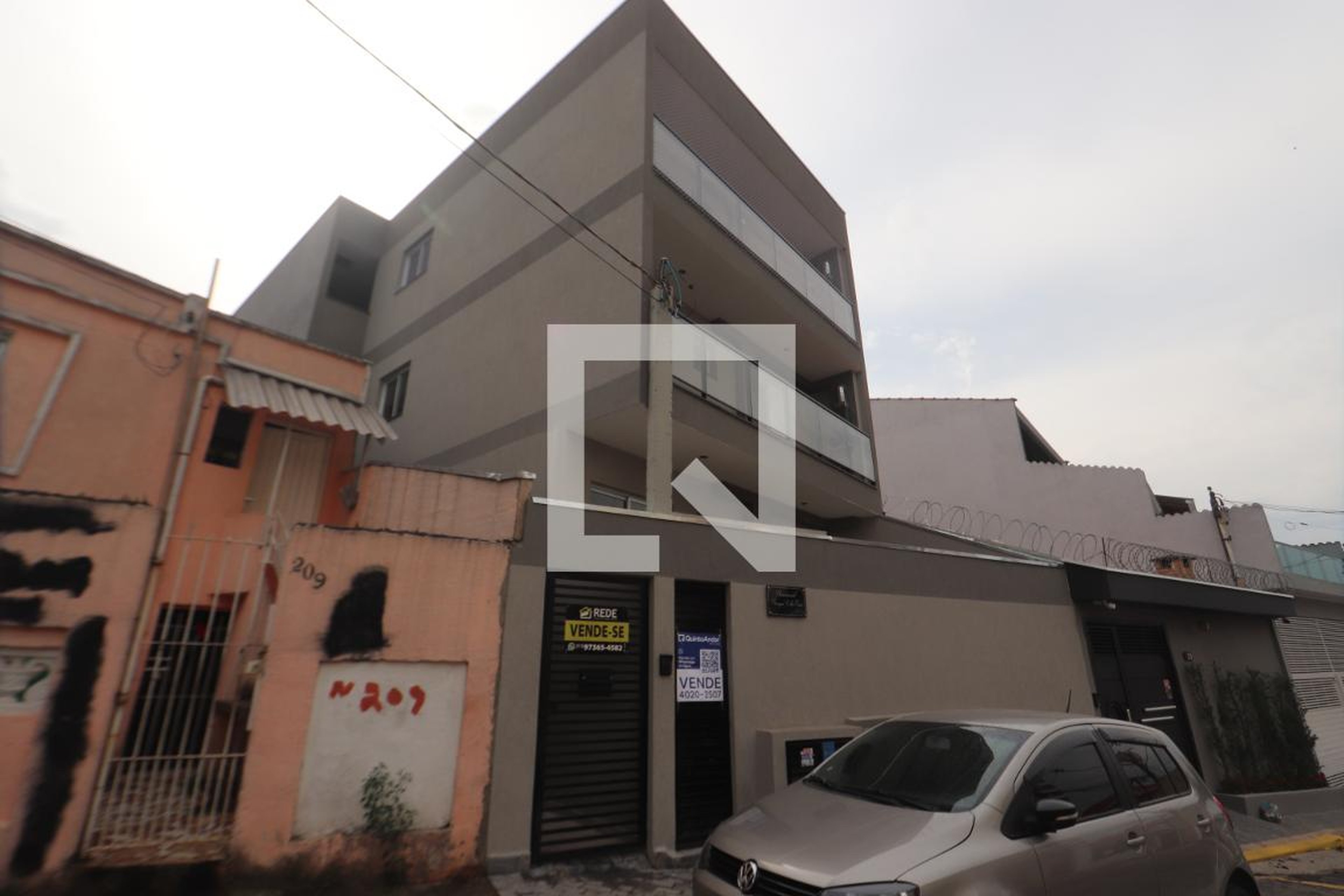 Fachada Condomínio em Rua Naná, 215