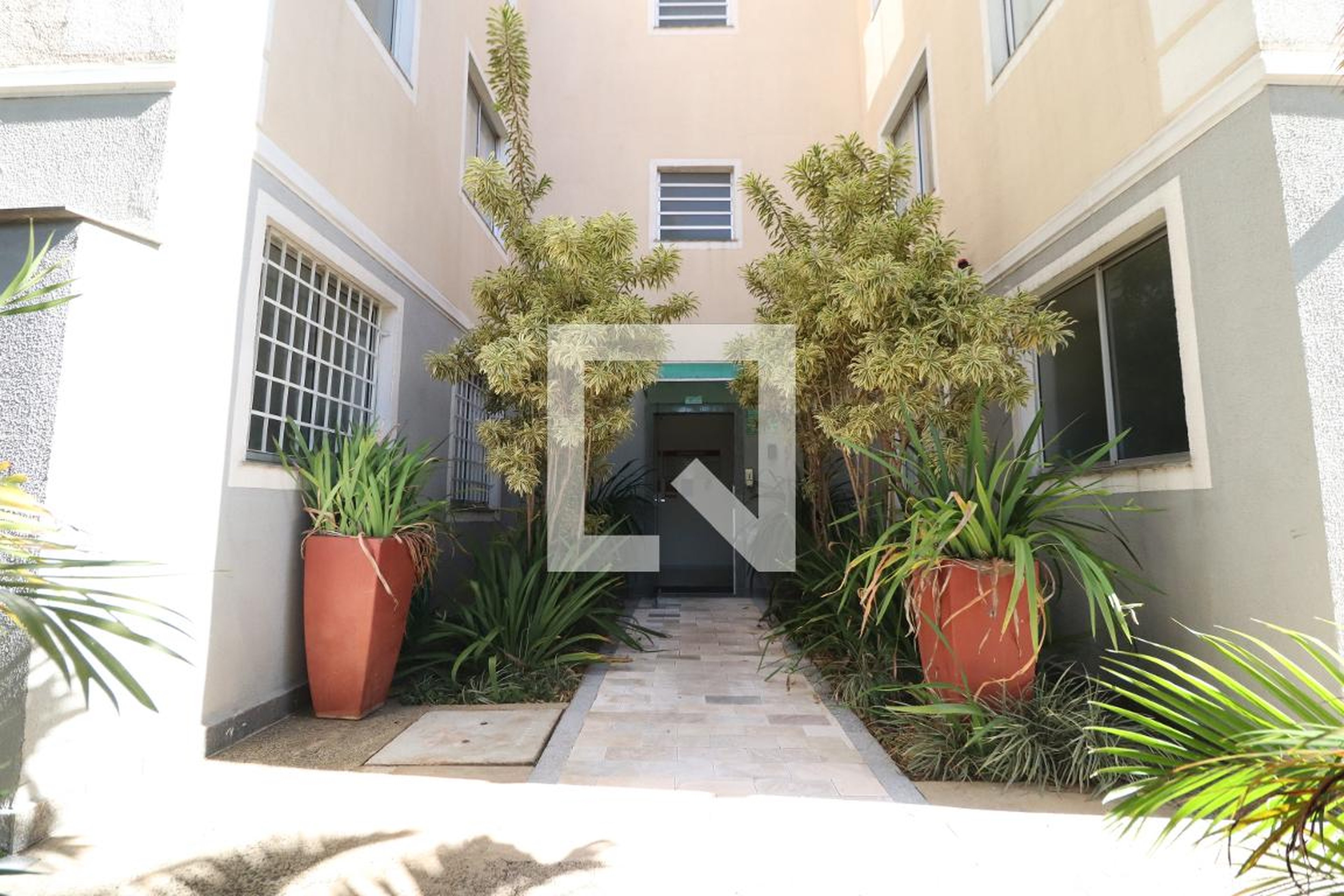 Hall de entrada Residencial Humanitá