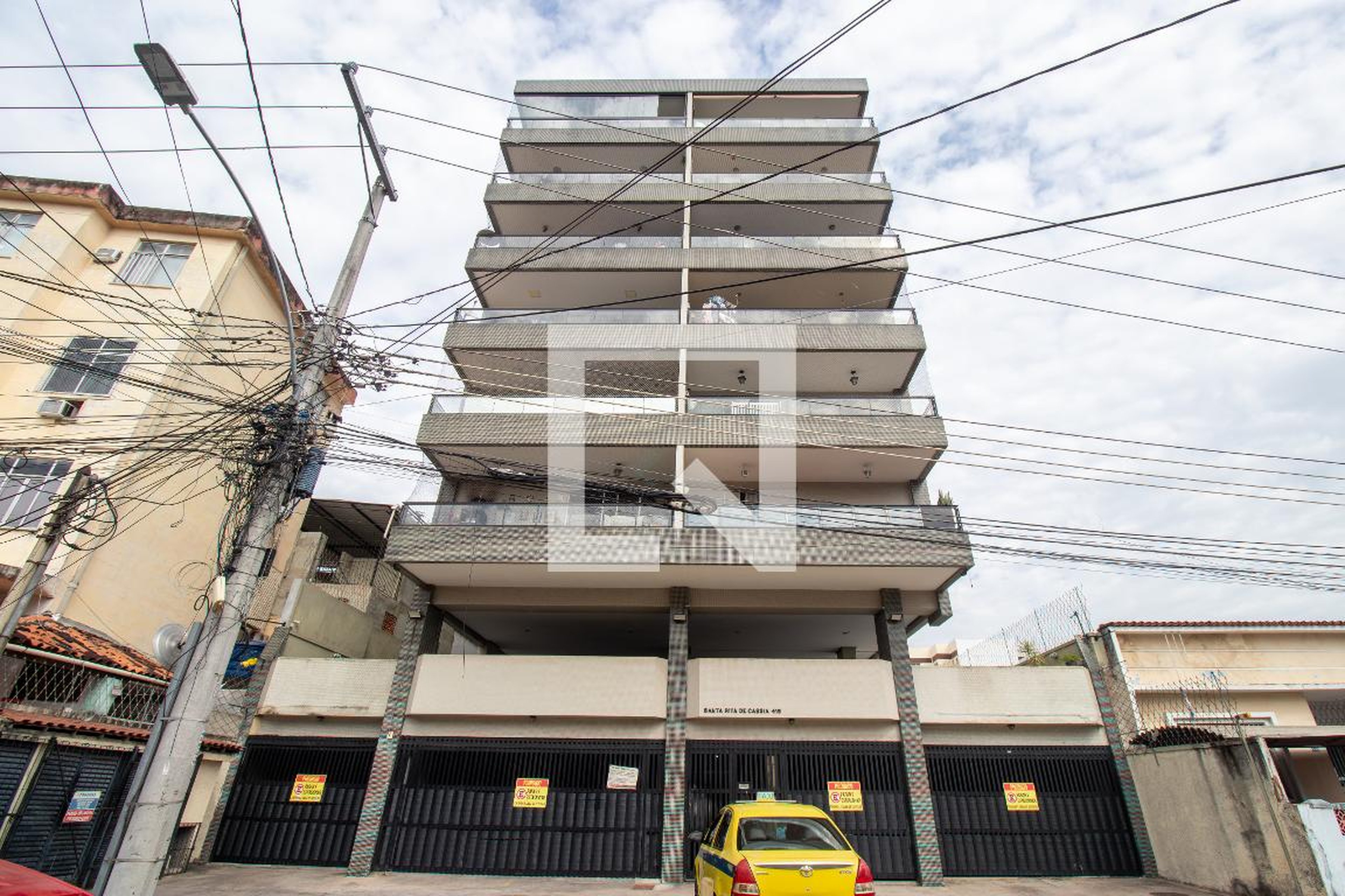 Fachada Condomínio Santa Rita de Cassia