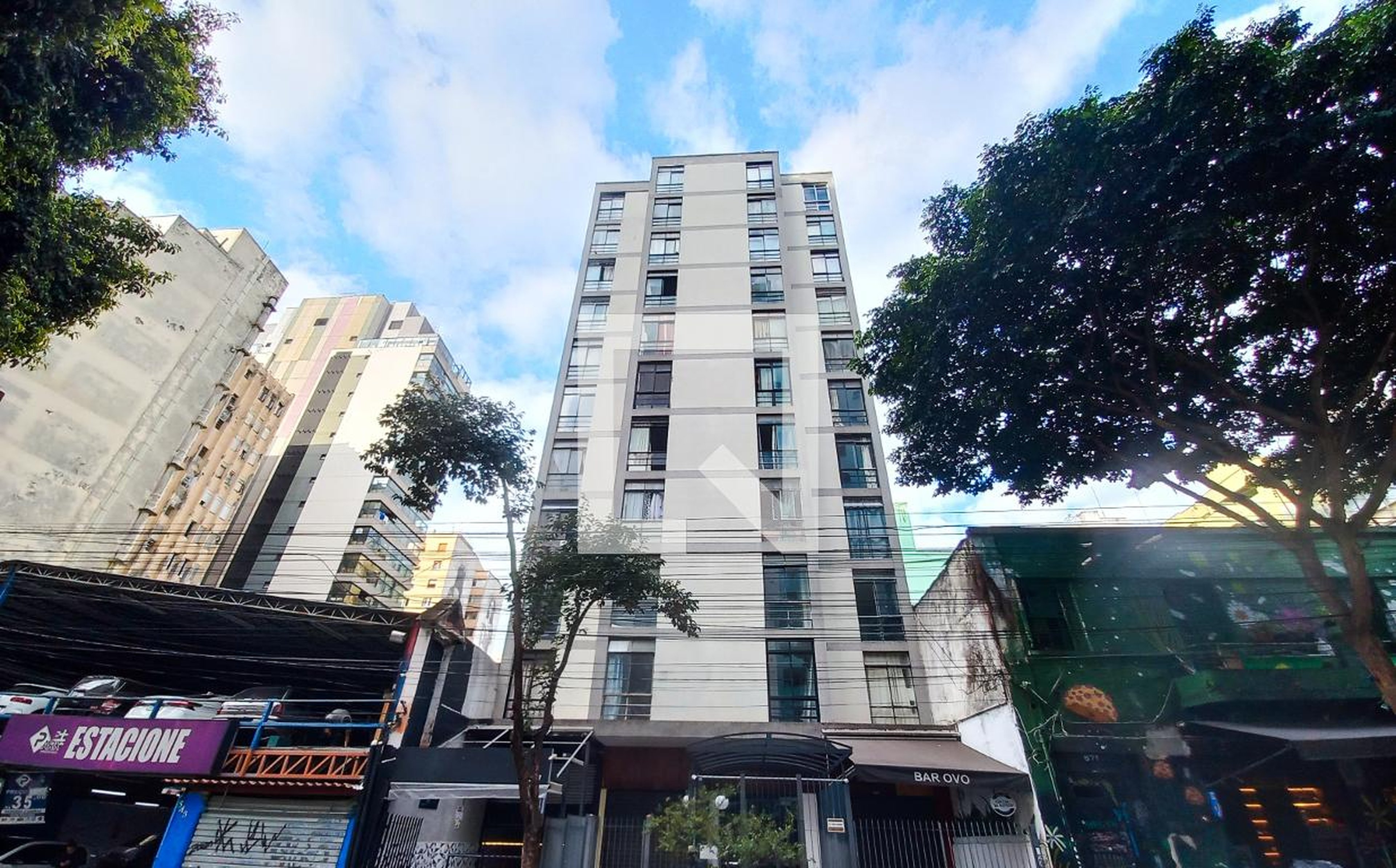 Fachada do Prédio Edifício Tiatã