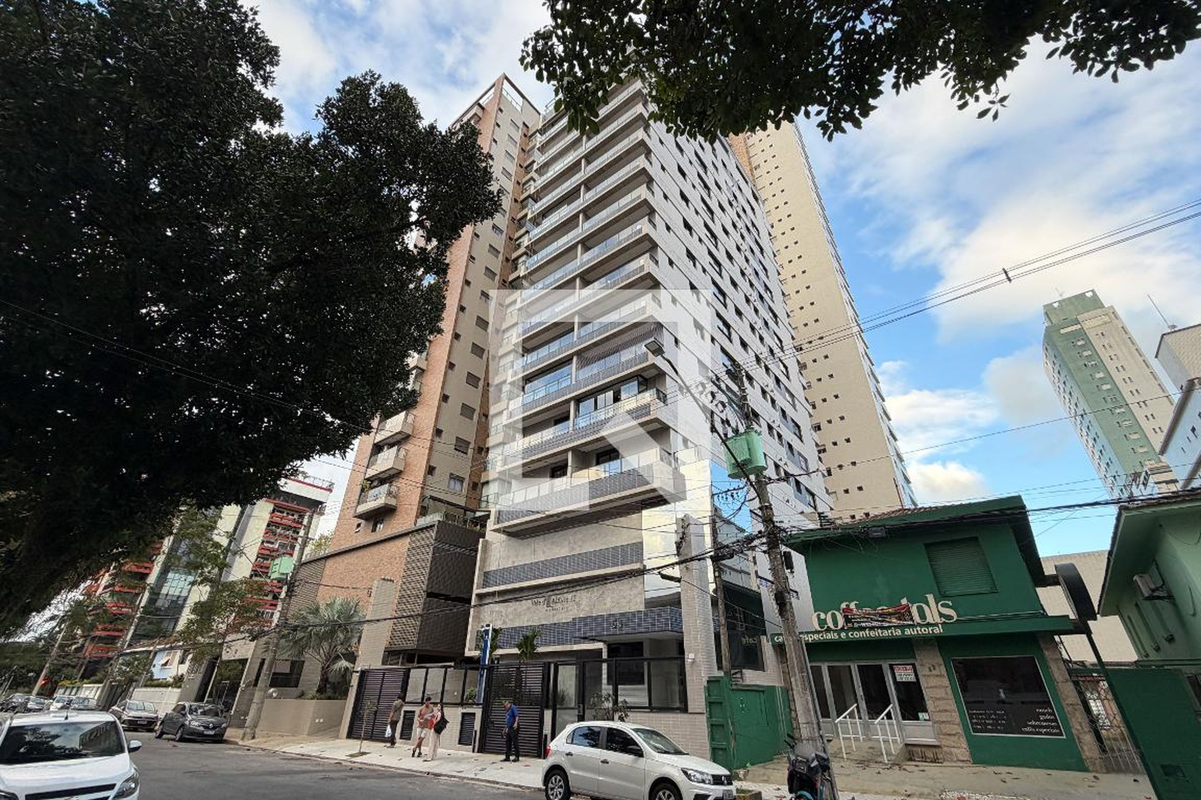 Fachada Condomínio em Rua Primeiro de Maio, 54