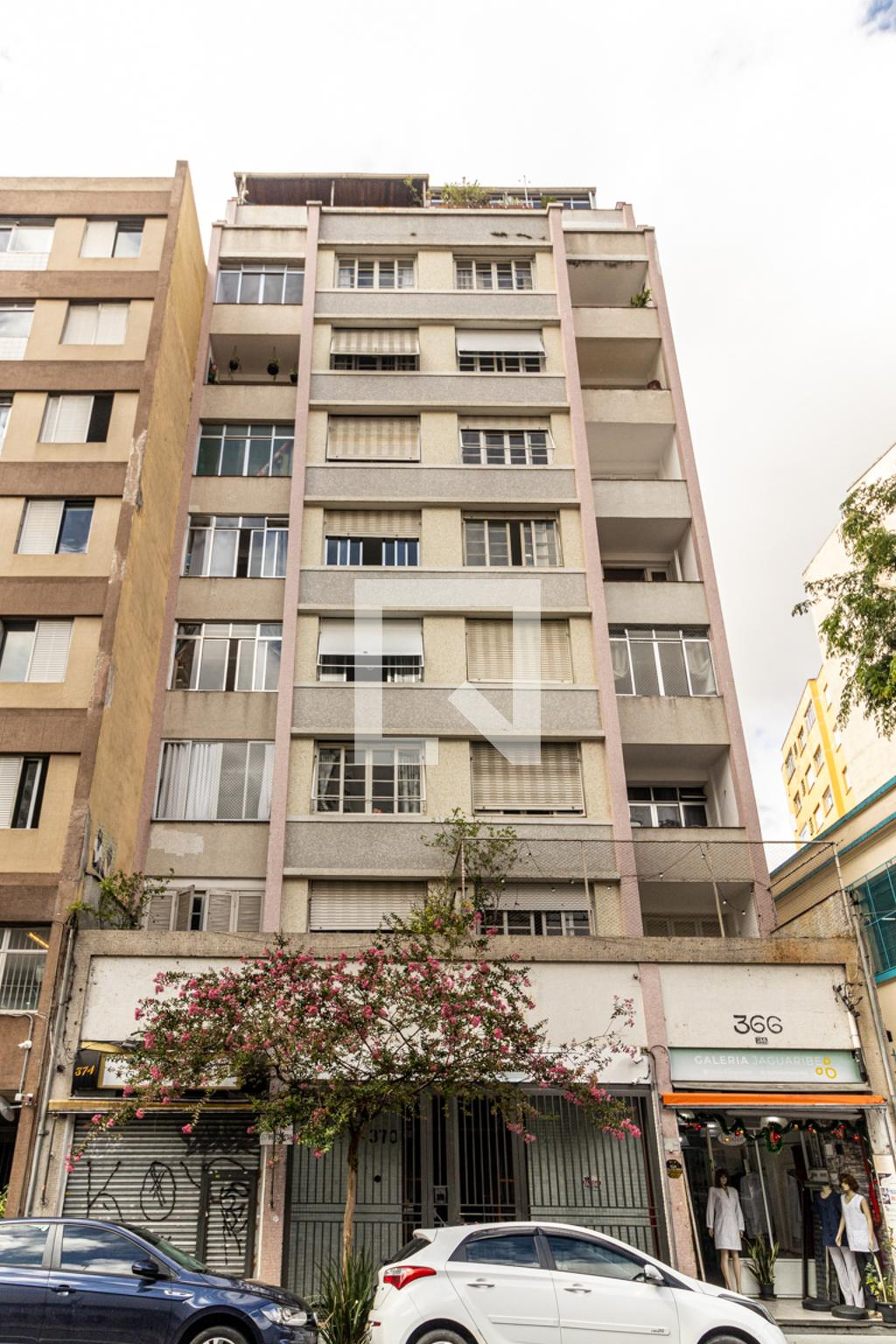 Fachada Edifício Santa Cecília