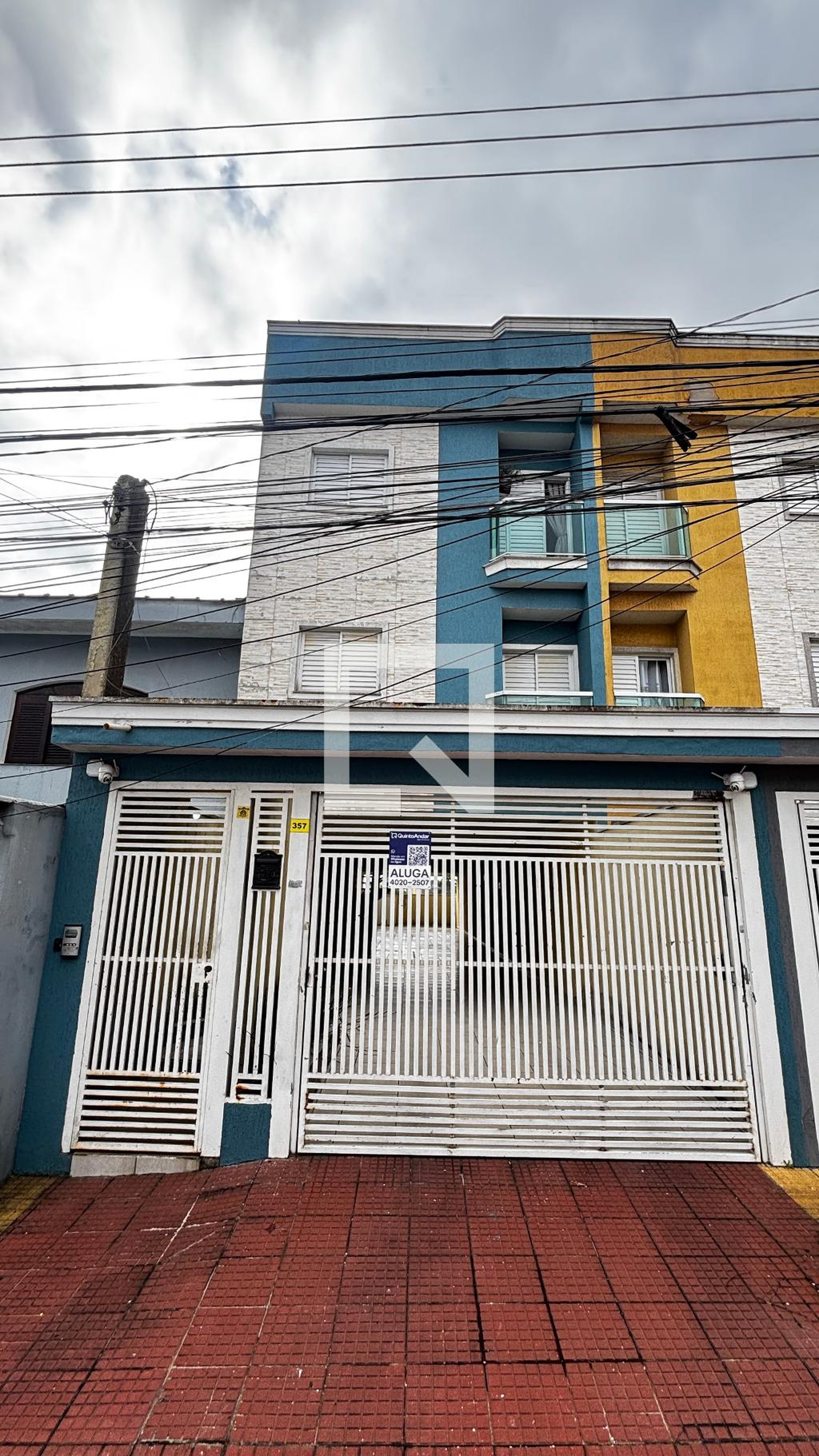Fachada Condomínio em Rua Singapura, 357