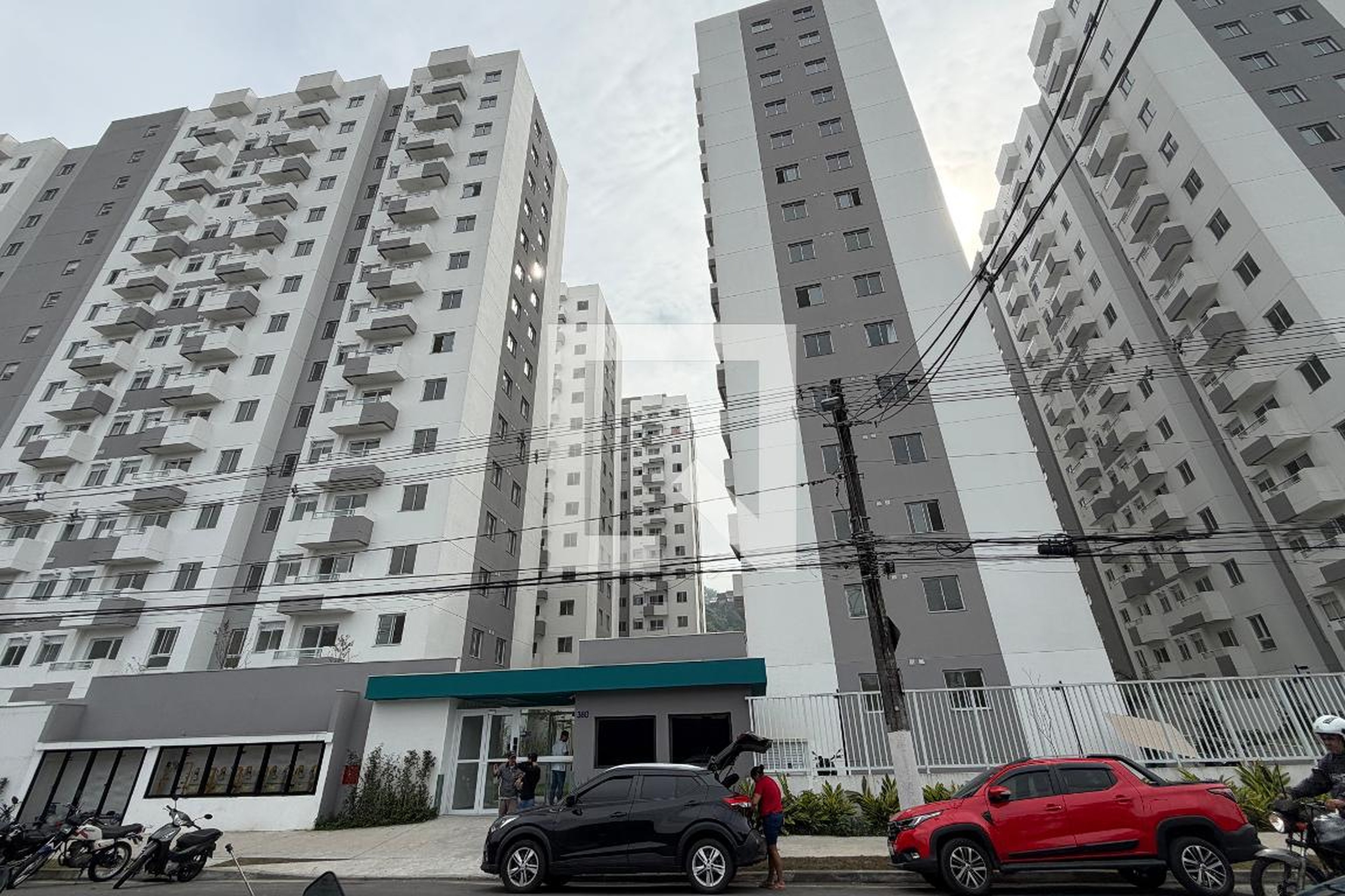 Fachada Condomínio KZ Santos Residencial