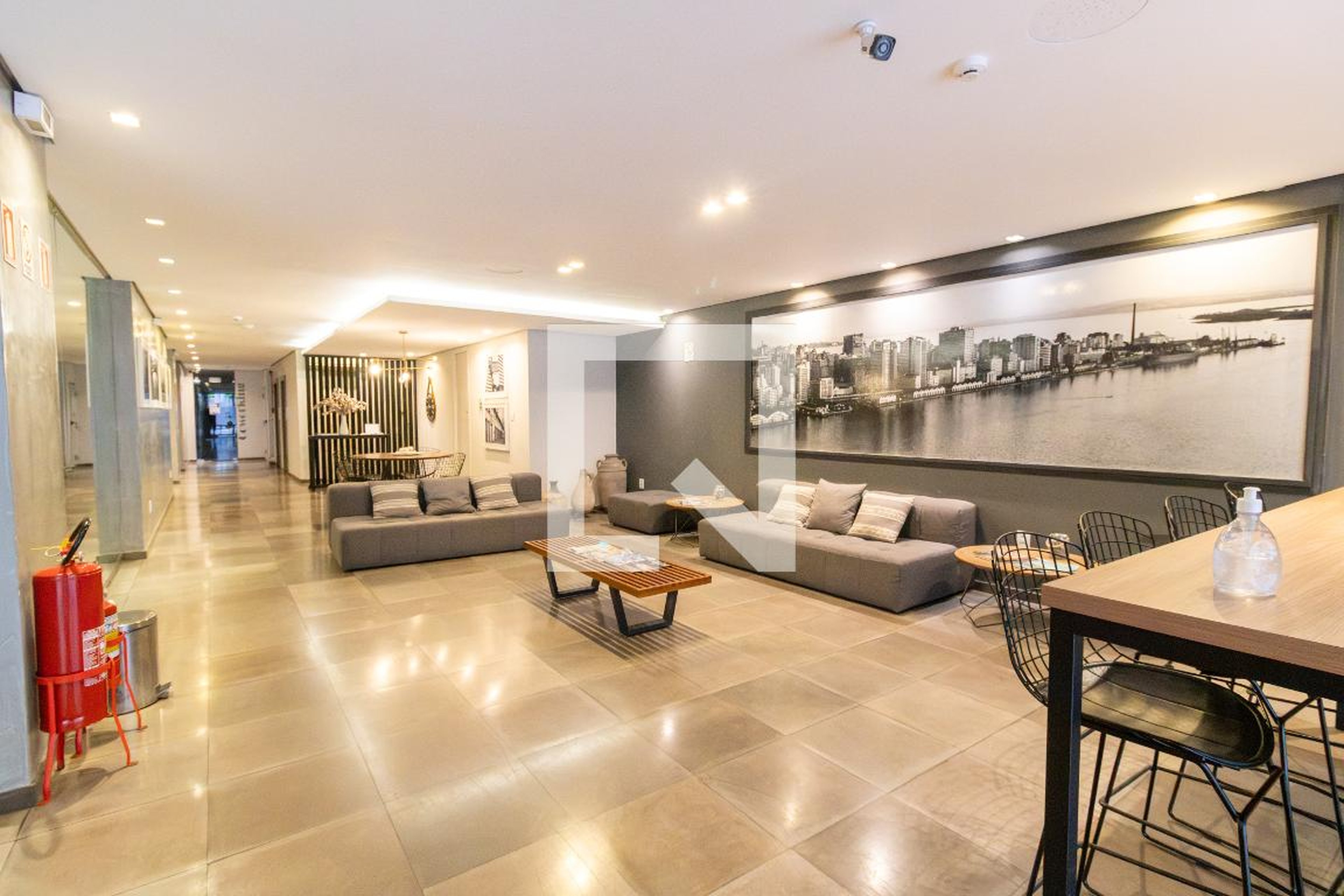 Hall de entrada - Edifício Studio Lido