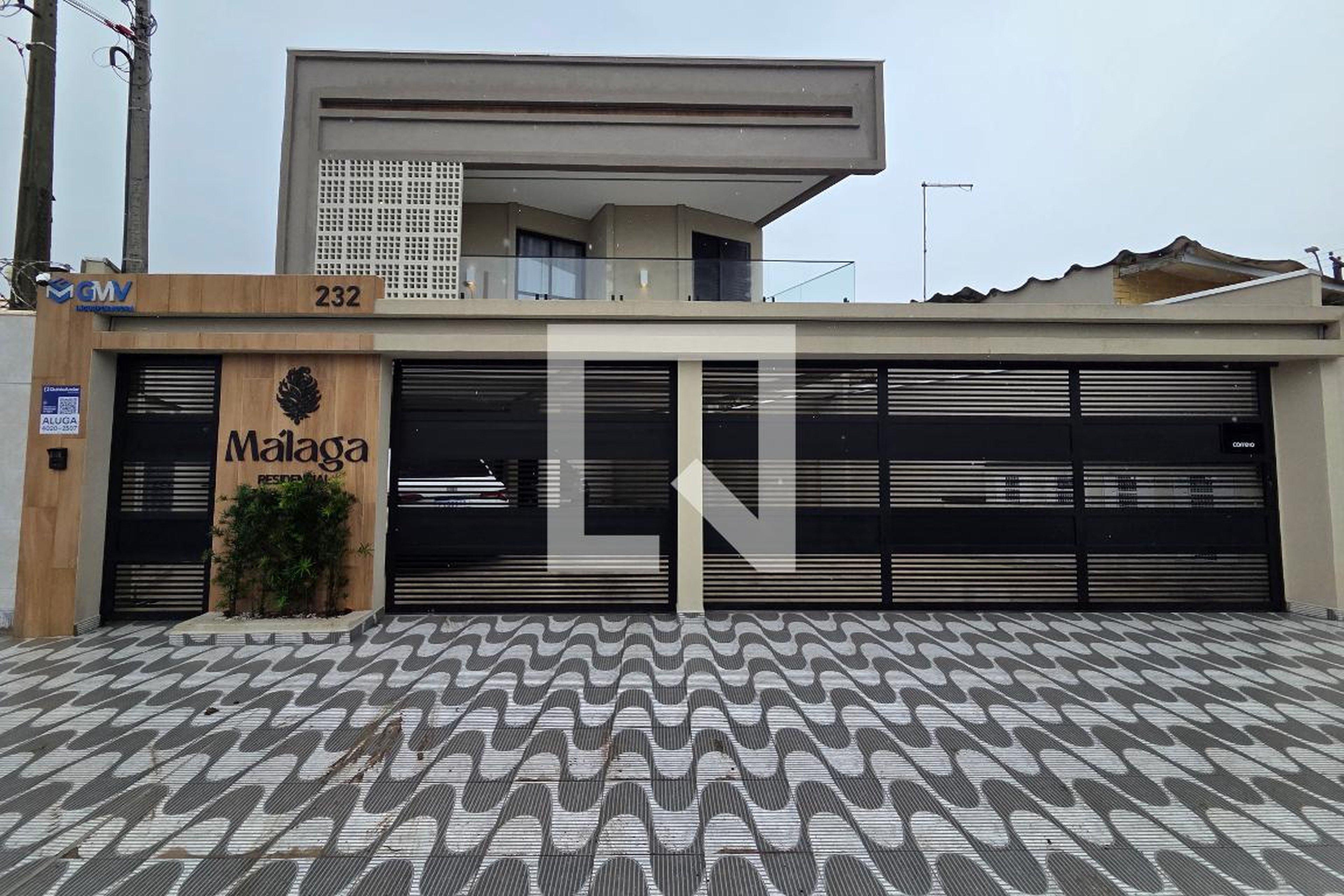 Fachada Condomínio Málaga Residencial
