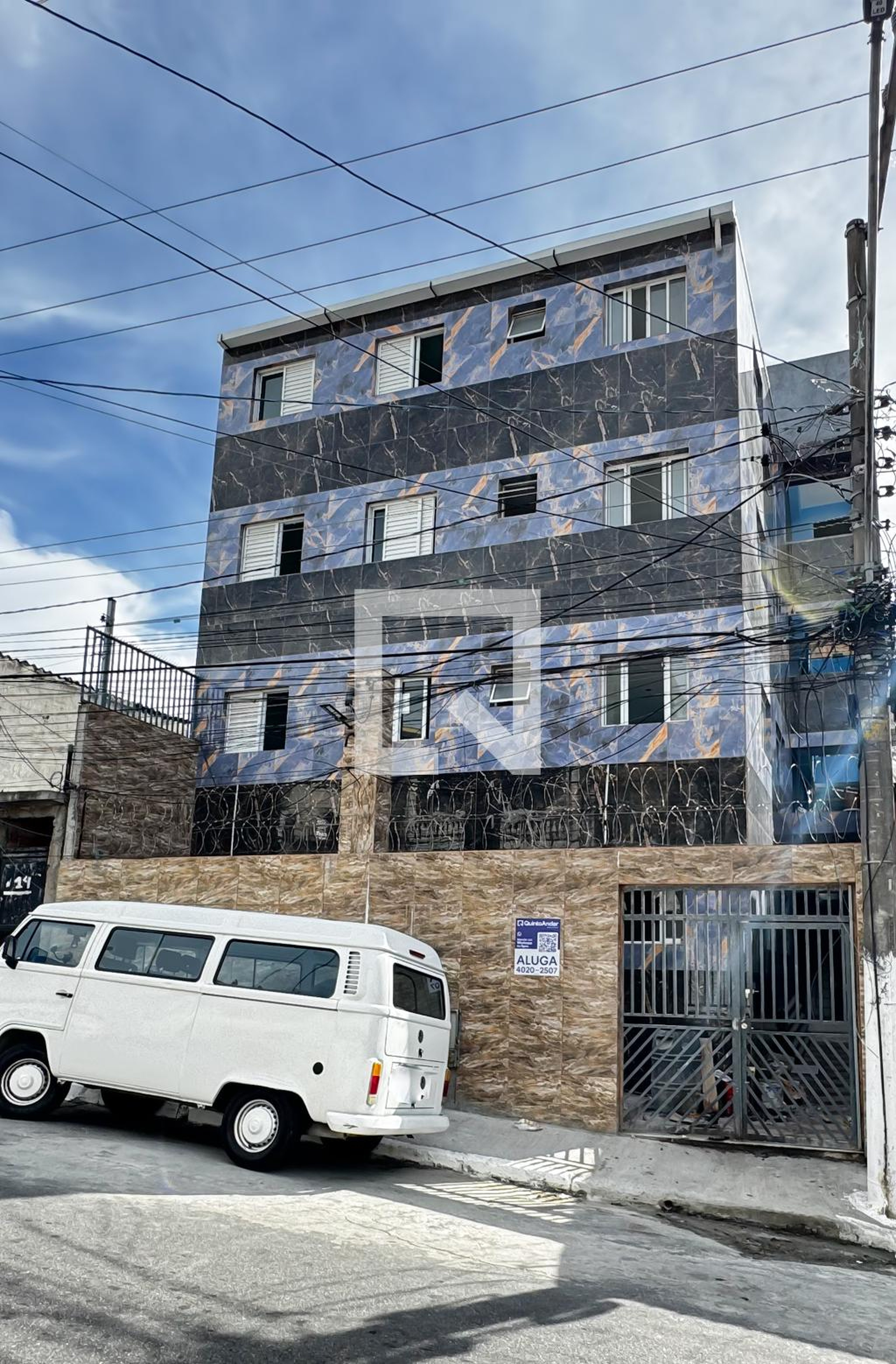 Fachada do Prédio Condomínio em Rua Glicério Rodrigues, 12