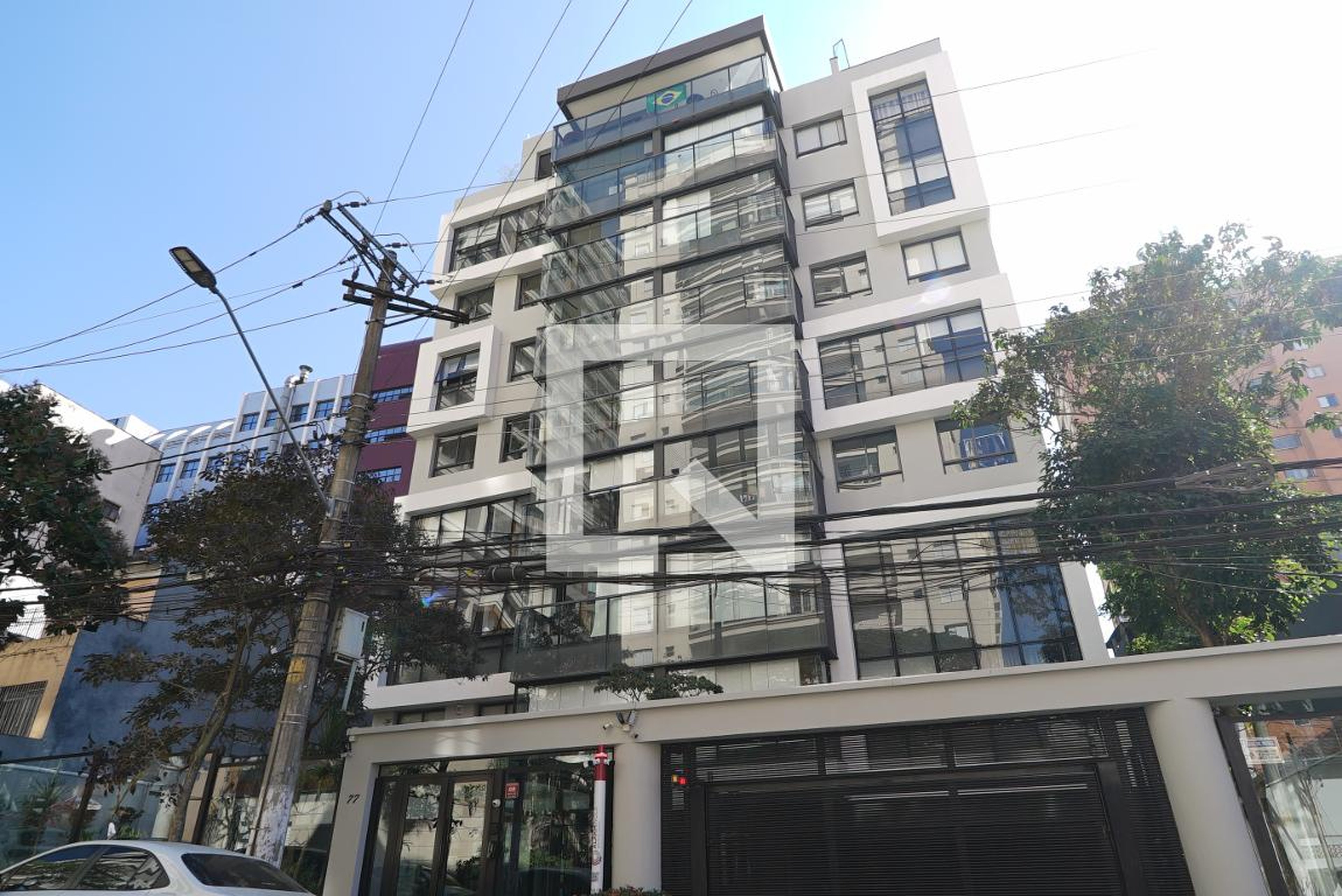 Fachada Condomínio Rua Jorge Tibiriçá