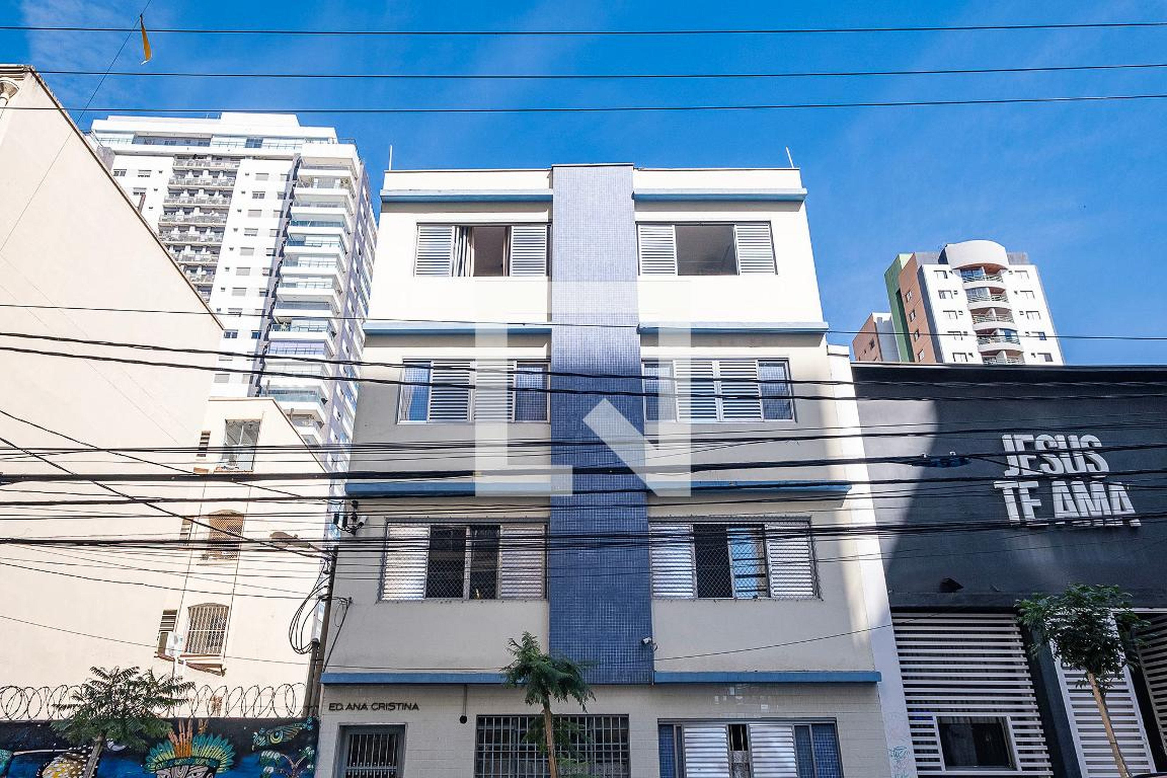 Fachada Condomínio Ed  Ana Cristina