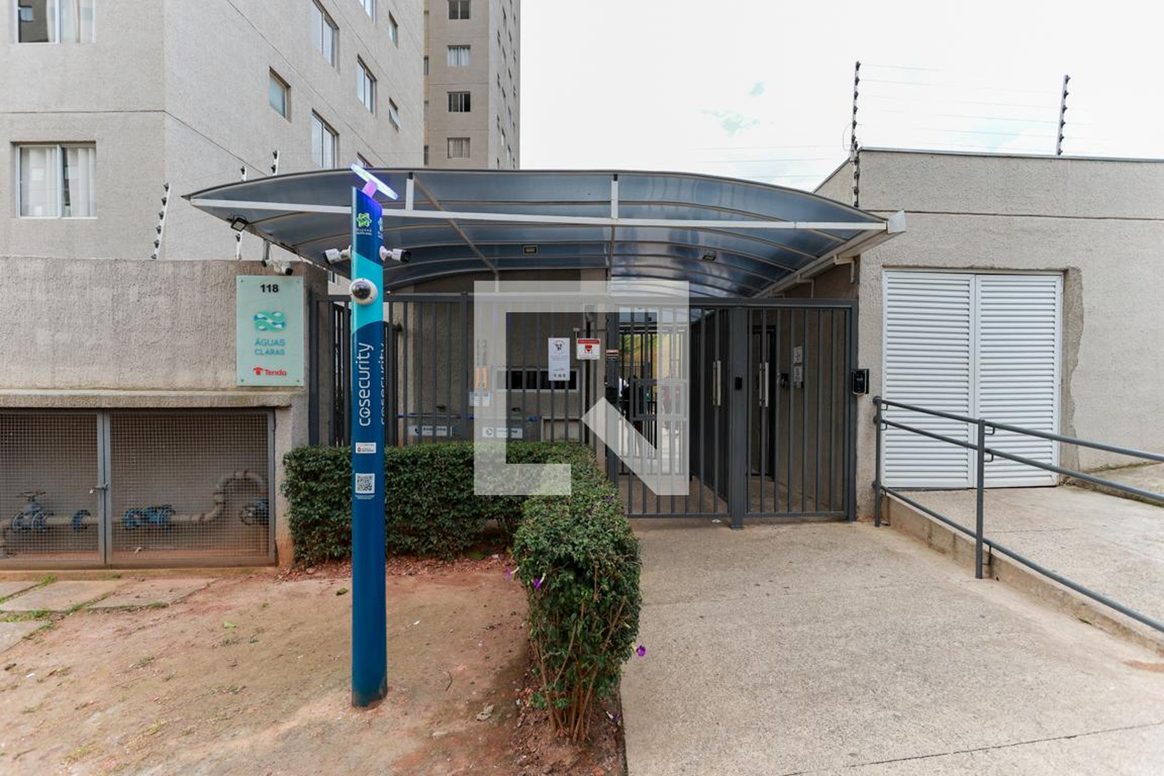 Fachada do condomínio Condomínio Águas Claras