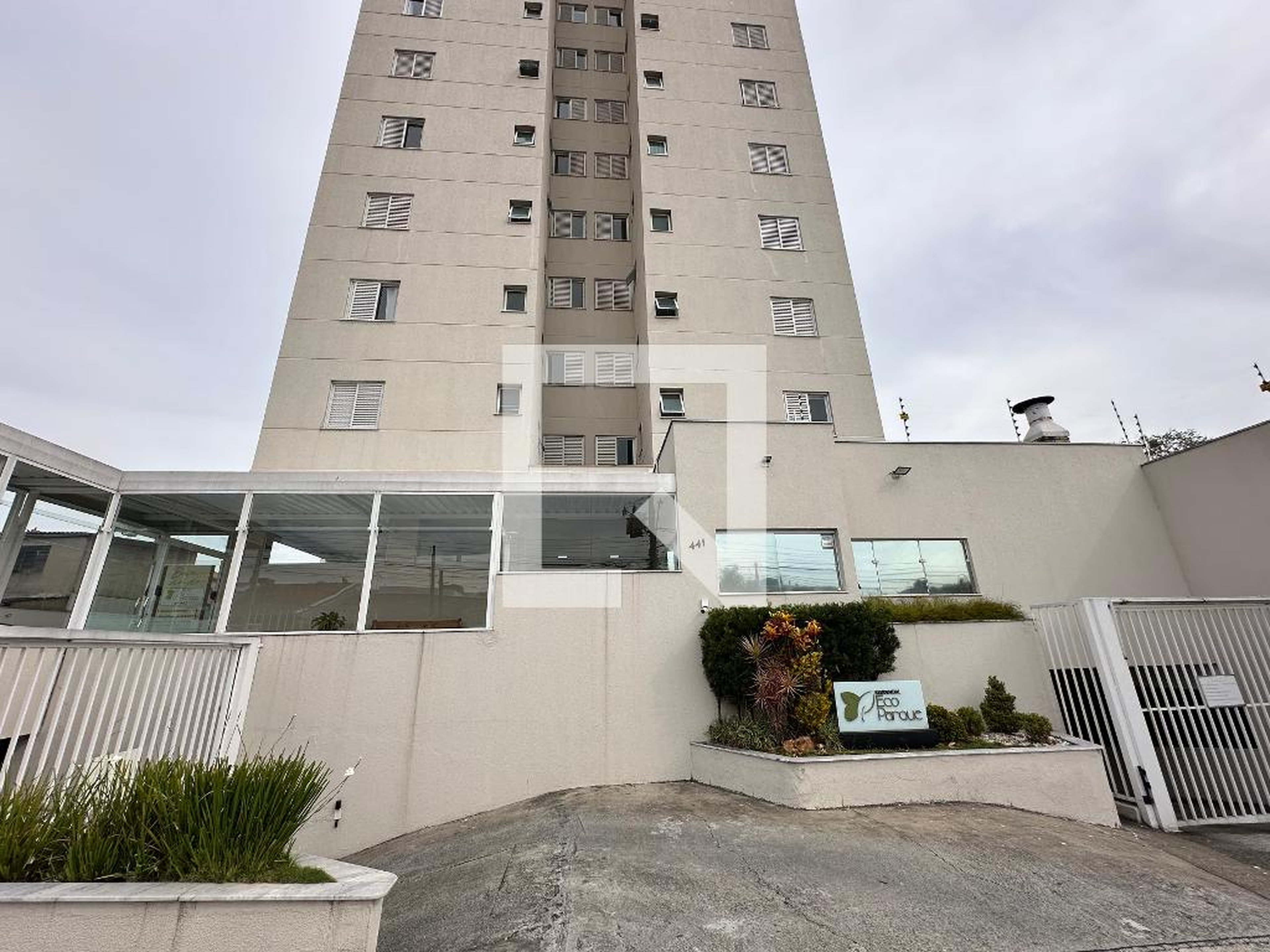 Fachada do Prédio Residencial Eco Parque