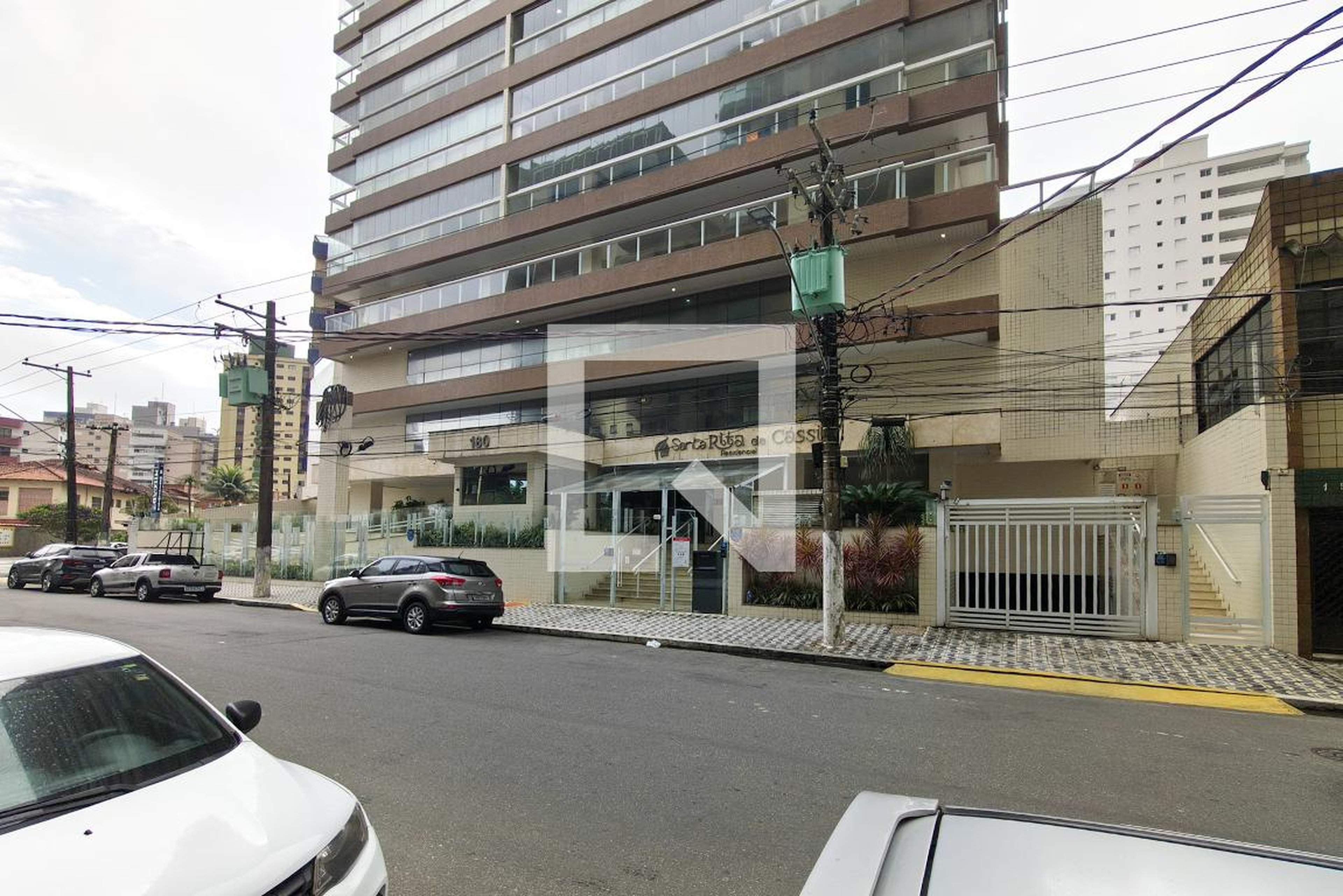 Fachada do Prédio Condomínio Santa Rita de Cassia