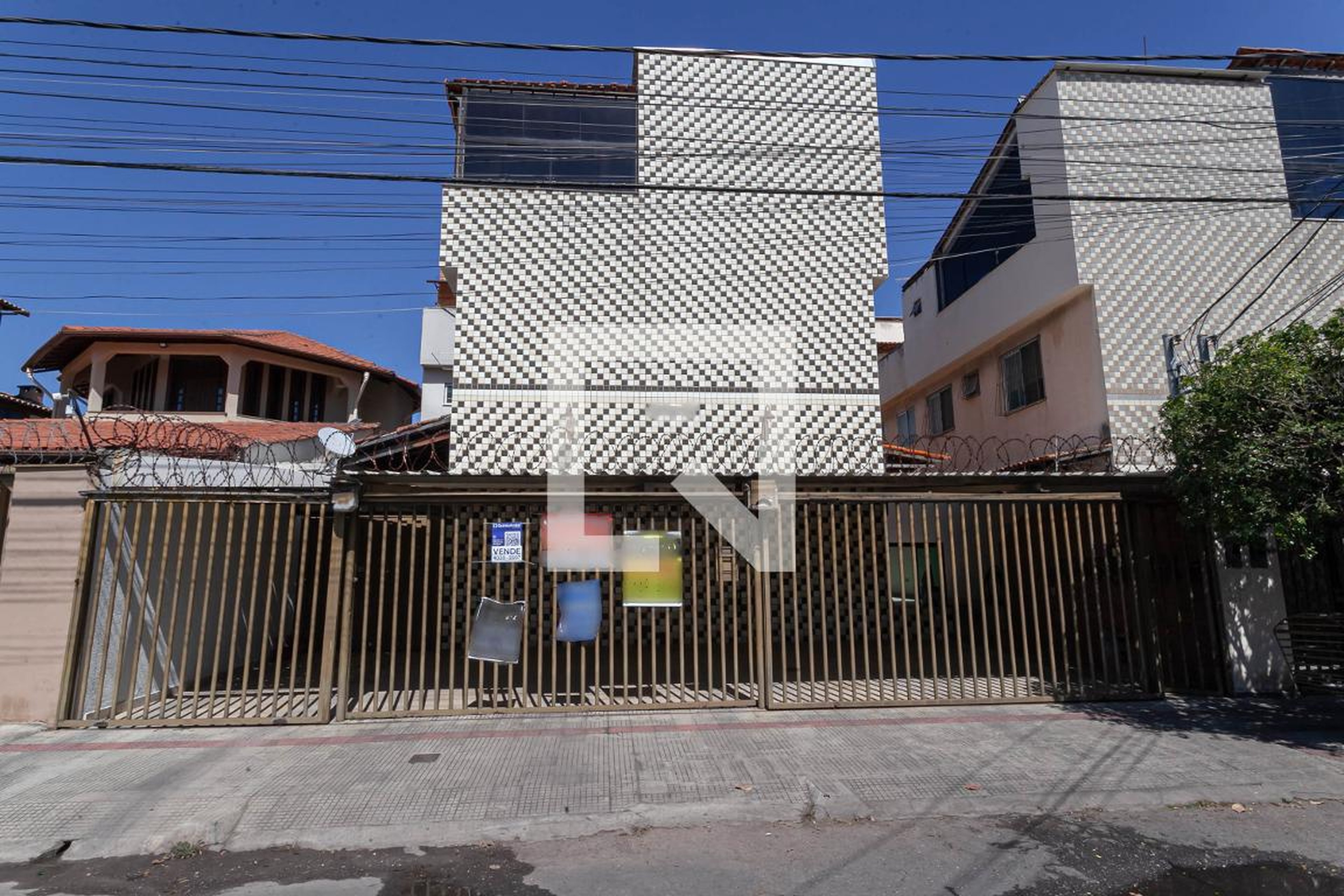 Fachada Condomínio em Rua Nilton Baldo, 125